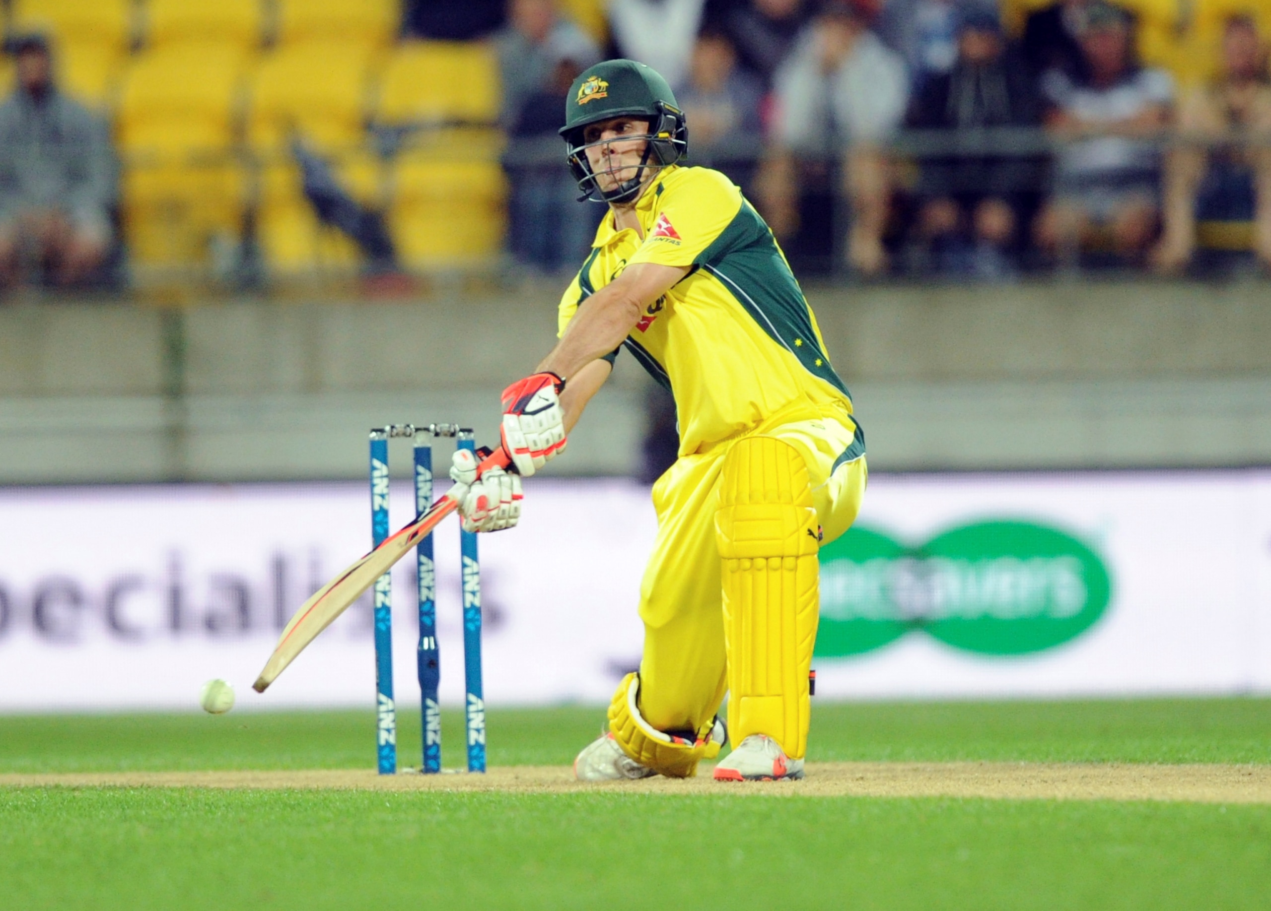 Mitchell Marsh steered Australia to victory with an unbeaten 69.