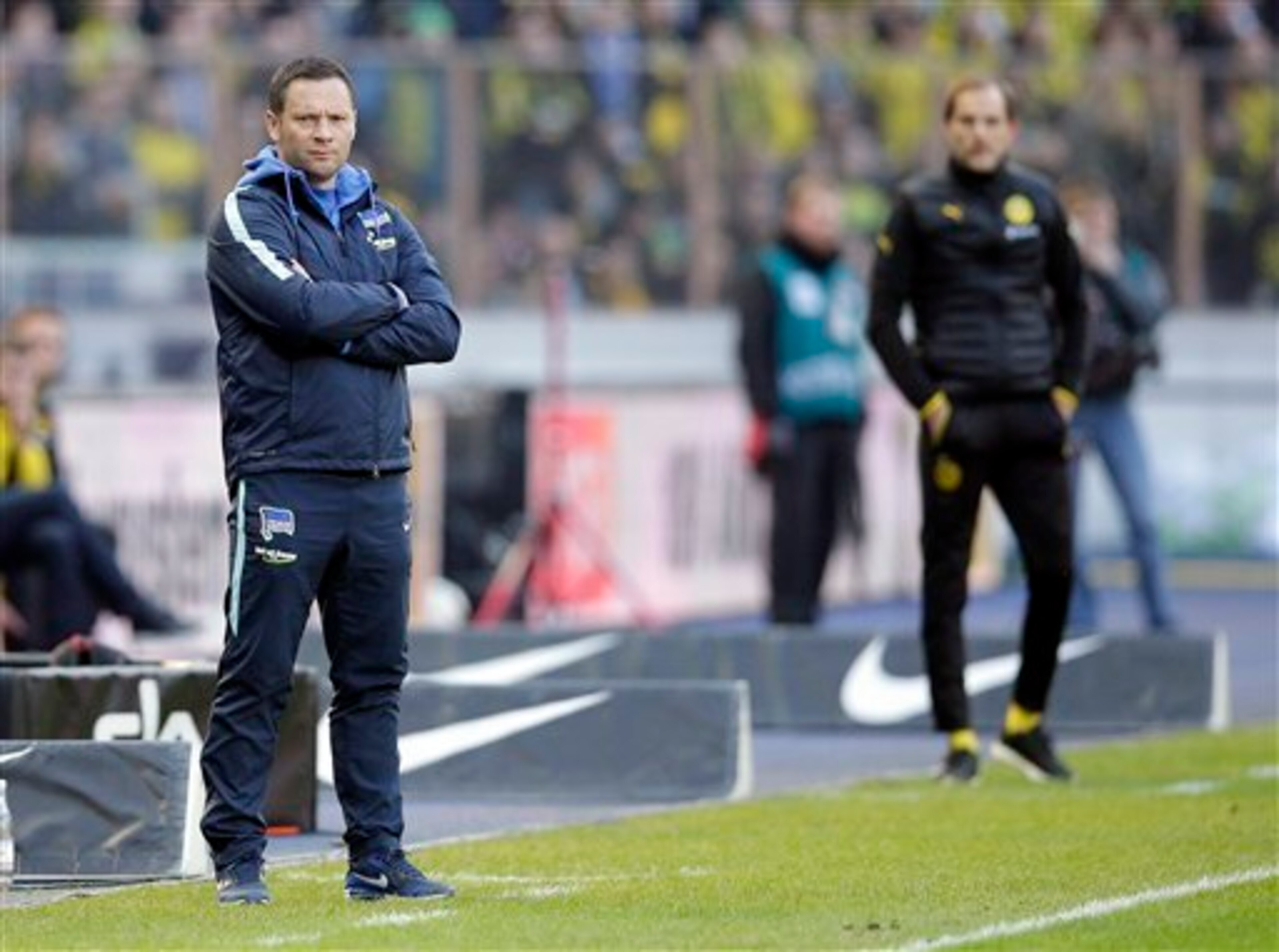 Pal Dardai won the coaching battle against his opponent on the touchline, Thomas Tuchel.