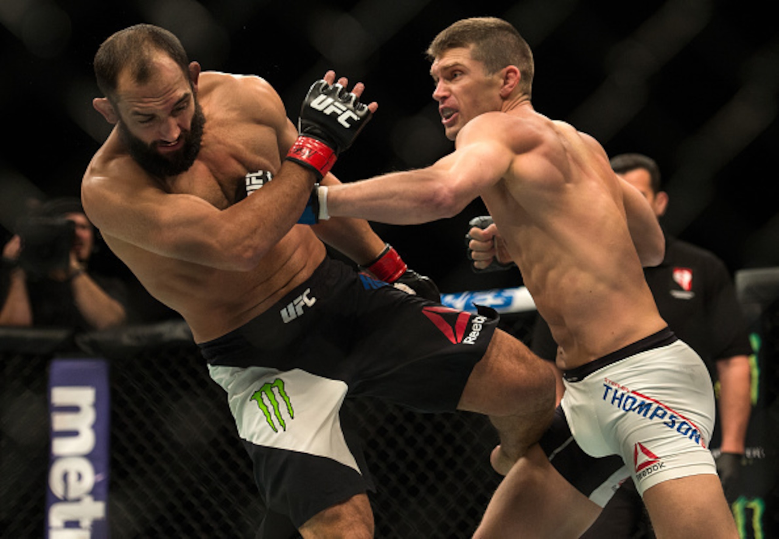 Johny Hendricks (left) Johny Hendricks (left)