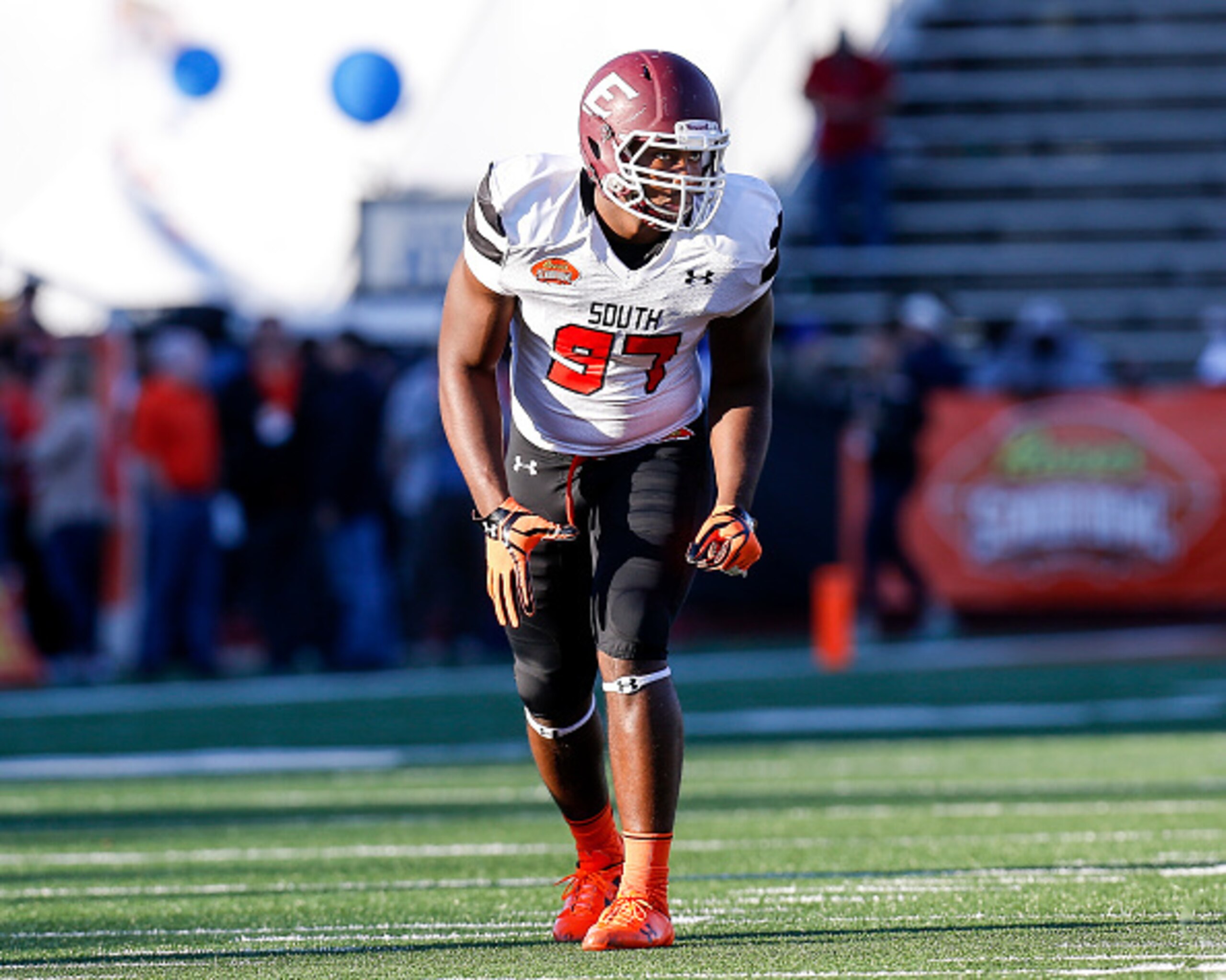Eastern Kentucky will turn to Aaron Patrick to replace projected first-round NFL pick Noah Spence (above).