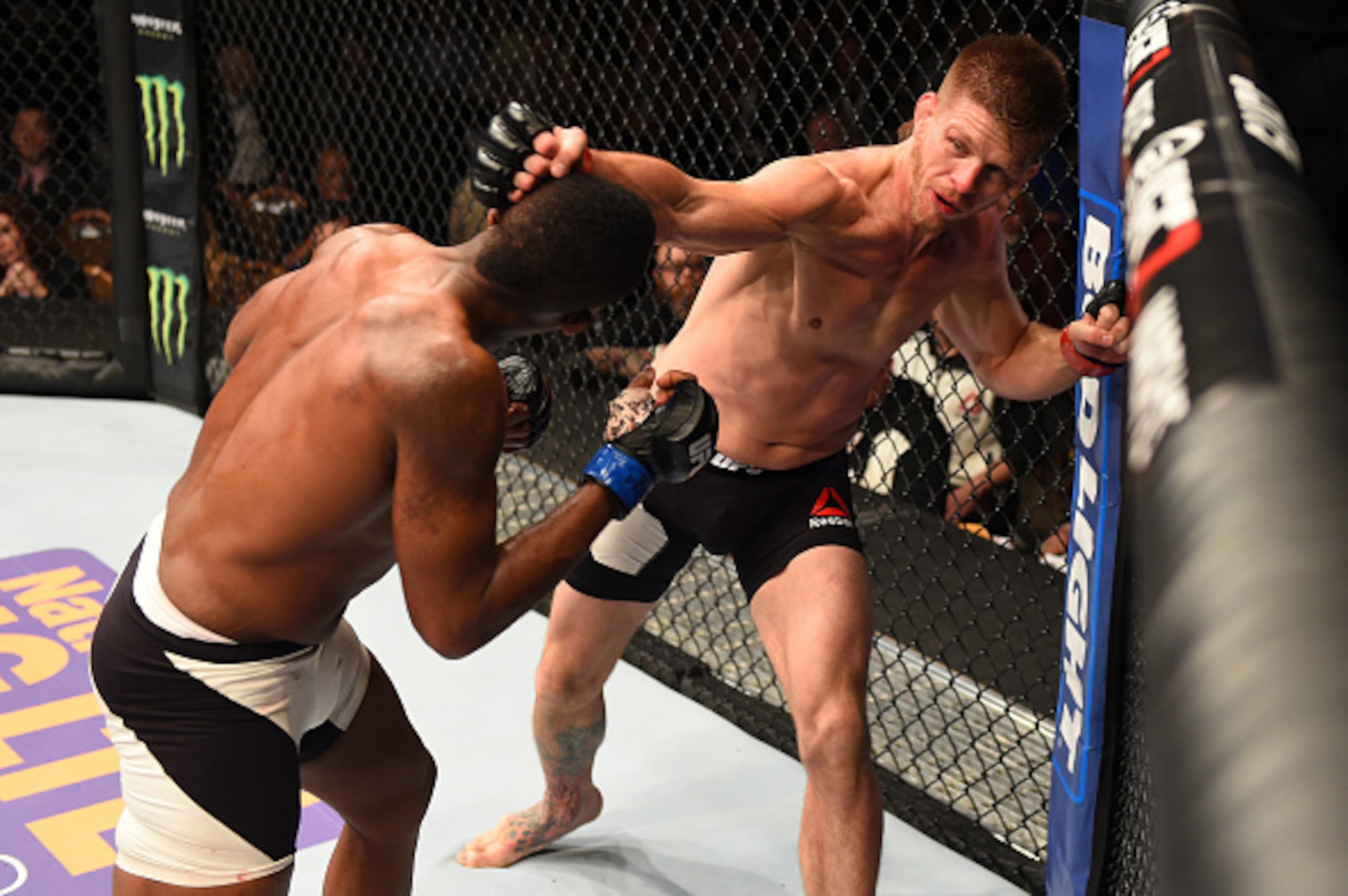 Mike Pyle picked up a much needed win at UFC Fight Night 82. Mike Pyle picked up a much needed win at UFC Fight Night 82.