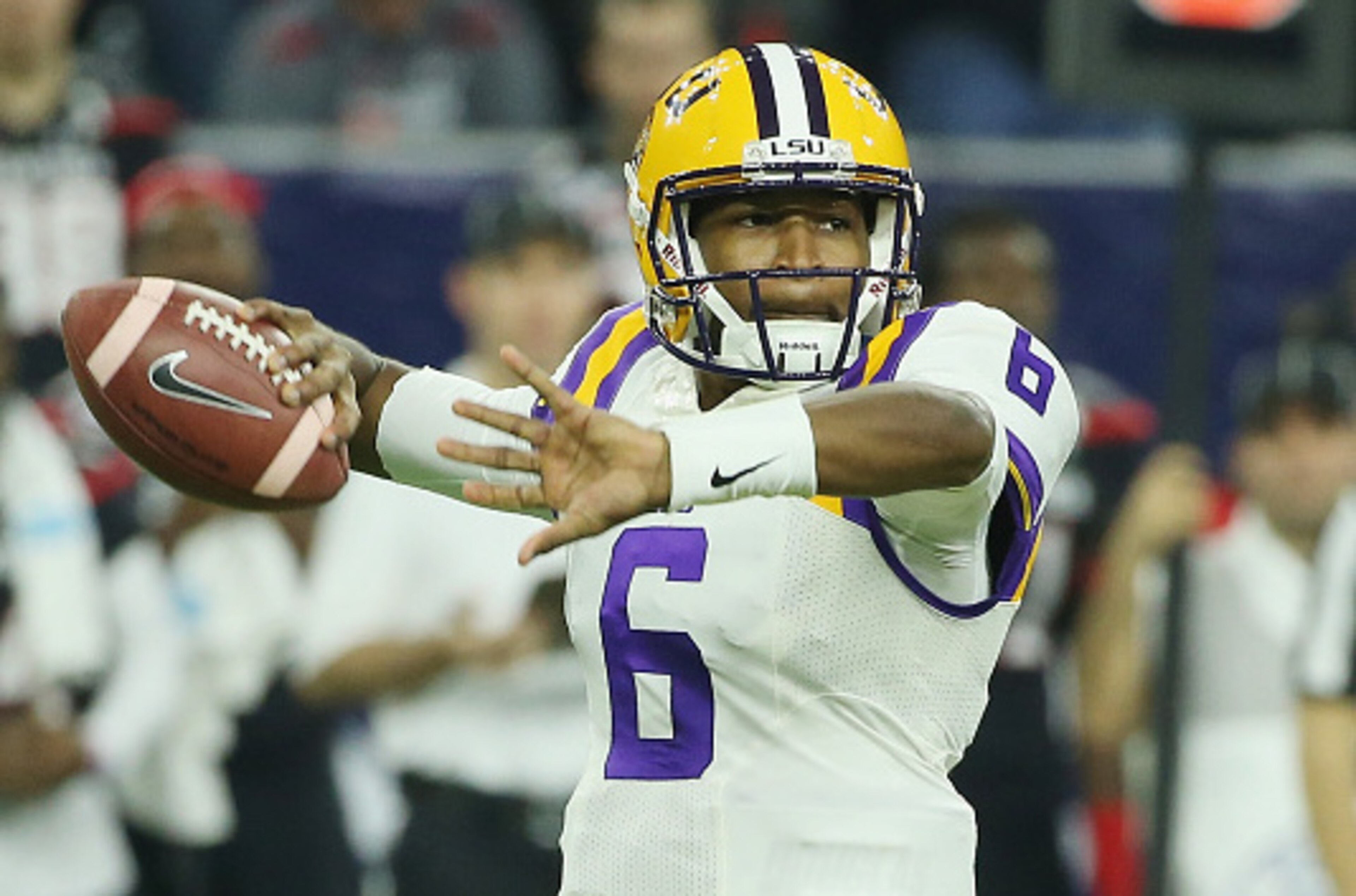 LSU QB Brandon Harris