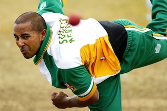 Paul Adams found an unusual method of bowling that worked perfectly well for him.