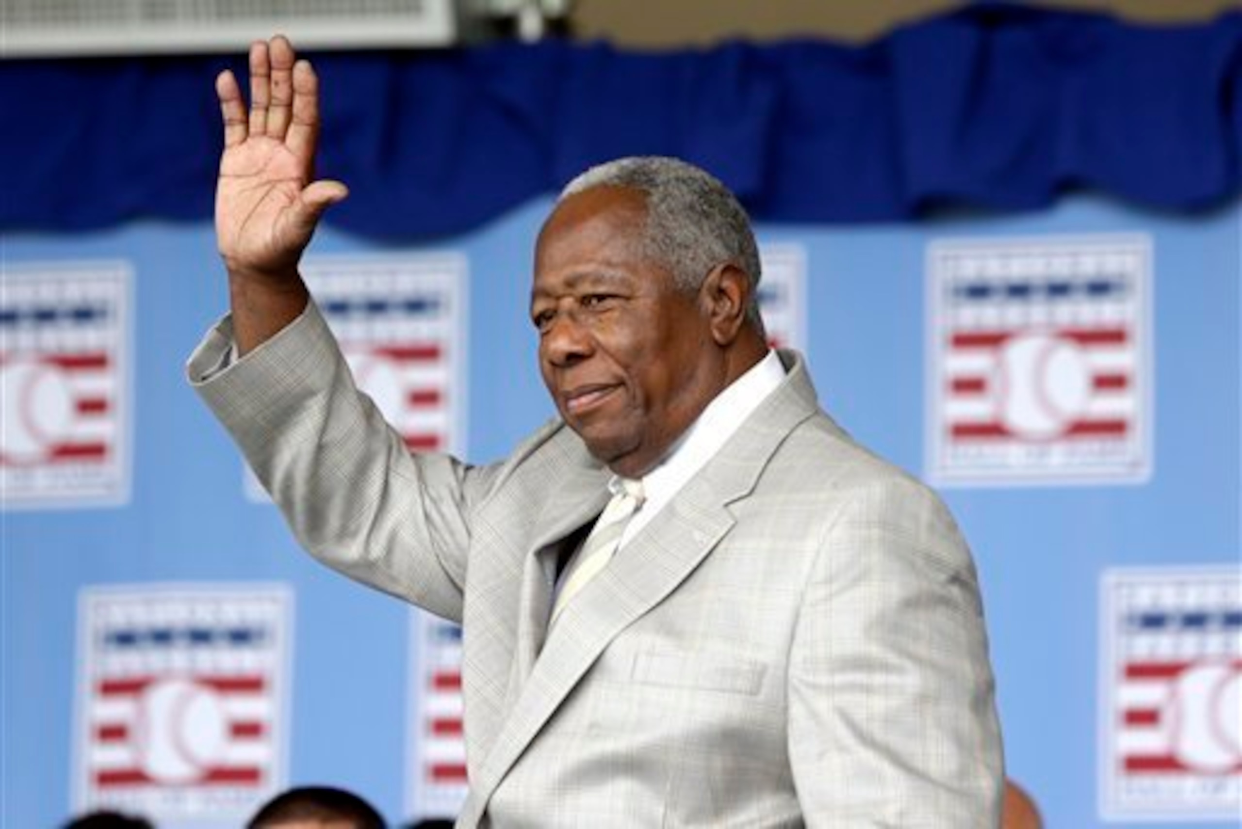 Hank Aaron produced an incredibly uplifting moment when he connected on home run No. 715. Hank Aaron produced an incredibly uplifting moment when he connected on home run No. 715.