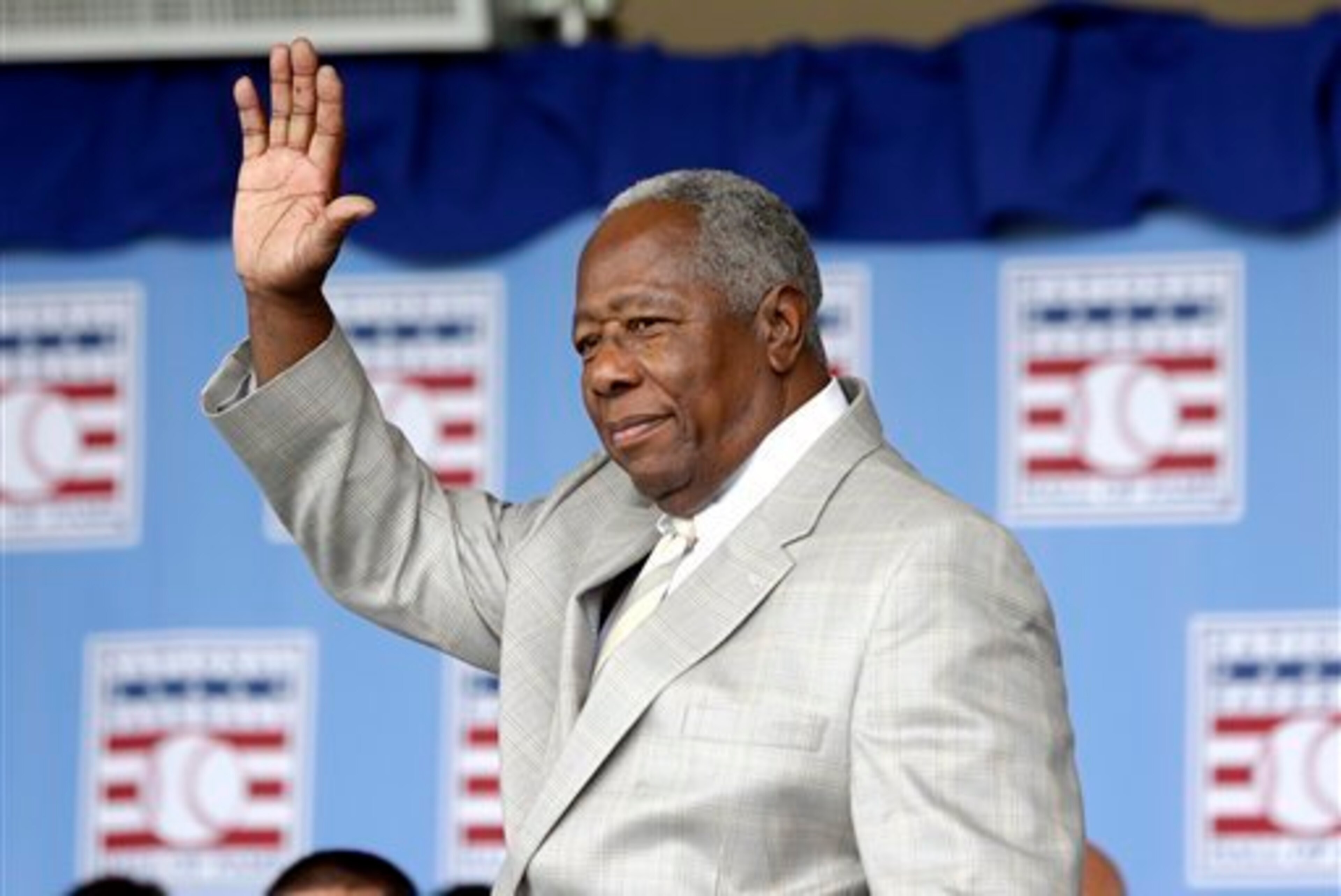 Hank Aaron produced an incredibly uplifting moment when he connected on home run No. 715.