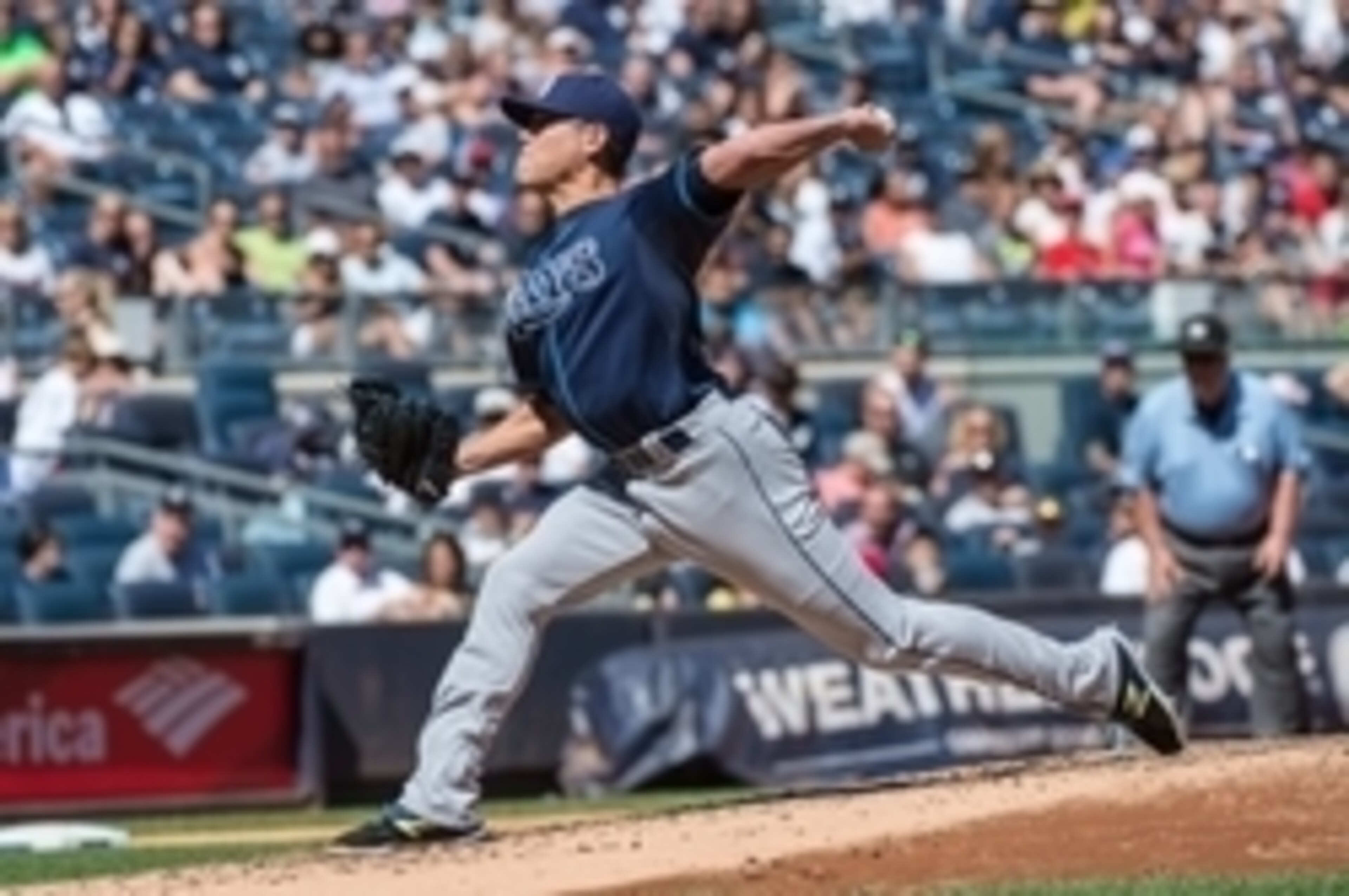 Matt Moore did not look like the same pitcher upon returning from Tommy John surgery last year.