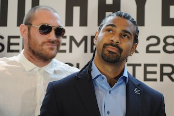 Tyson Fury and David Haye came close to fighting twice before.