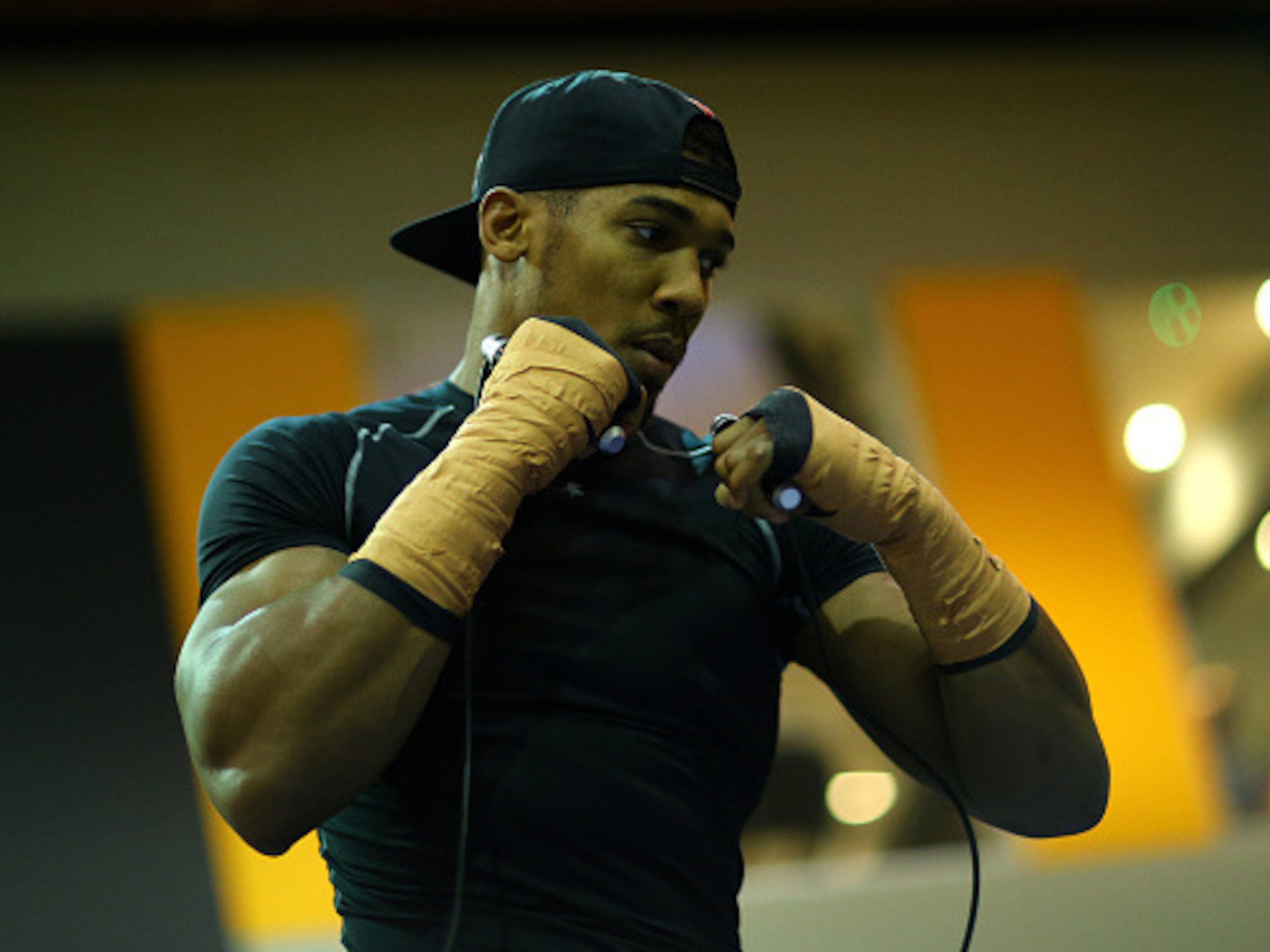 Anthony Joshua could be in line for a world title shot in the near future.