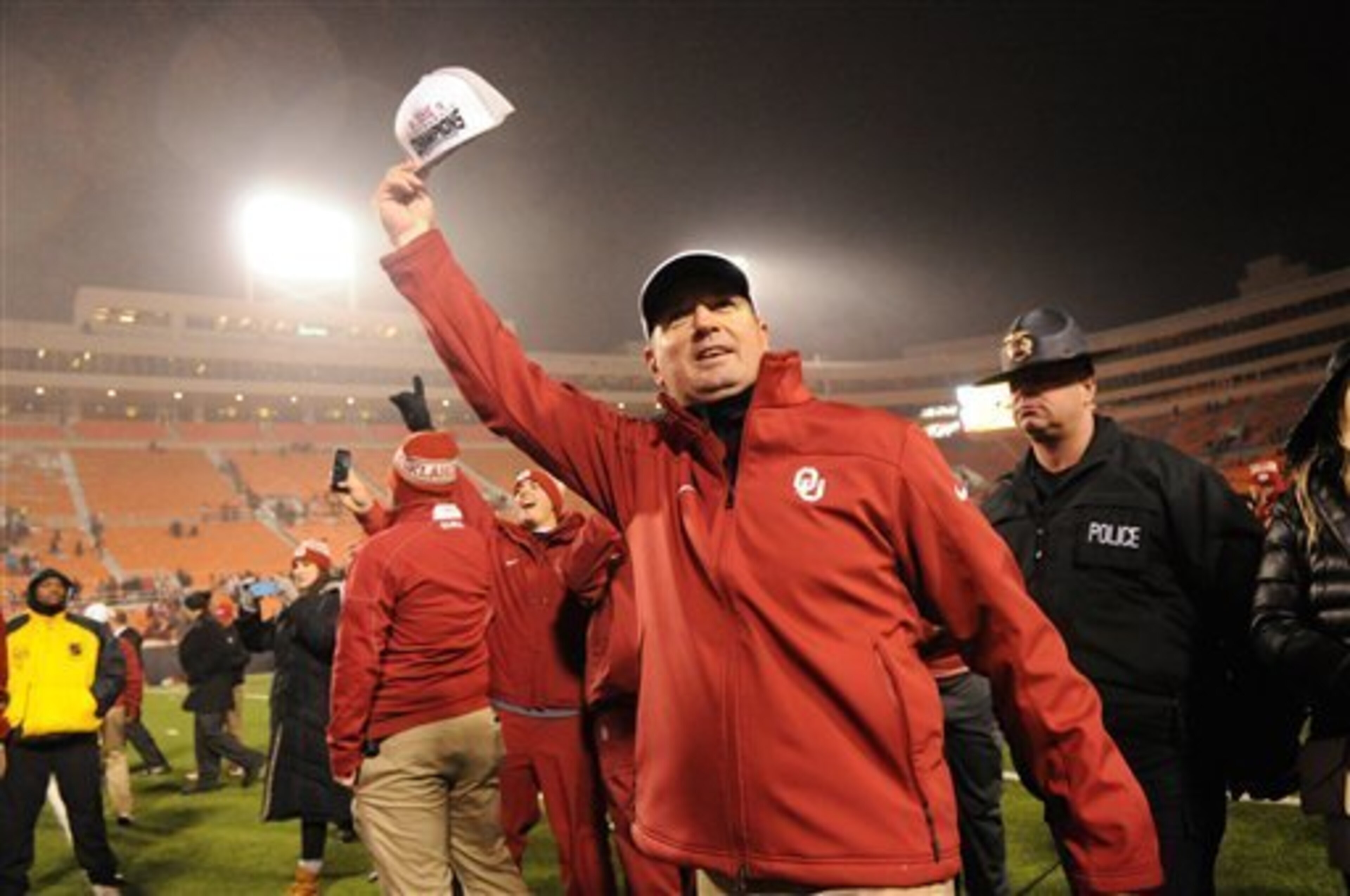 Oklahoma coach Bob Stoops