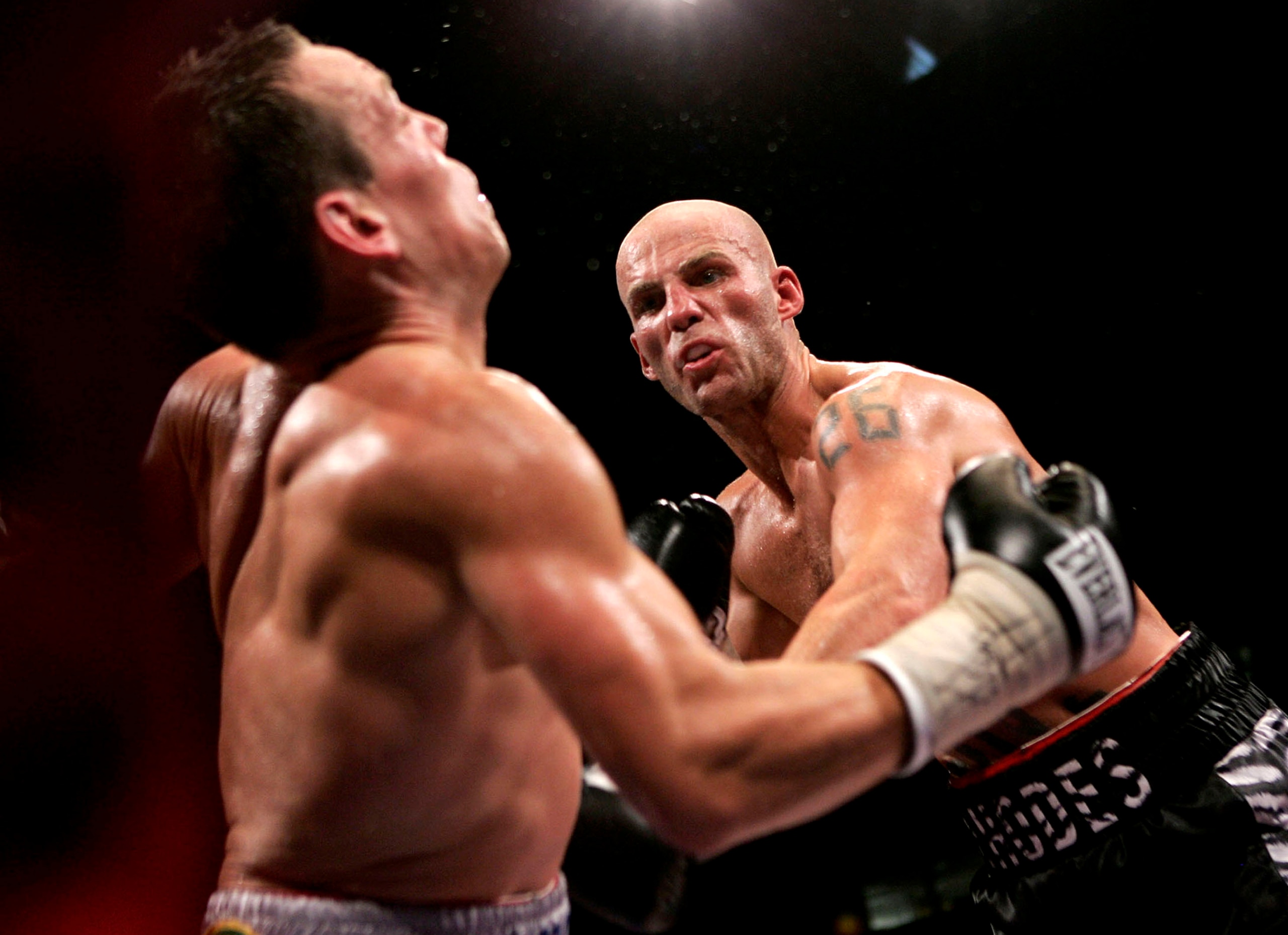Ryan Rhodes was beaten by a young Saul "Canelo" Alvarez in Mexico.