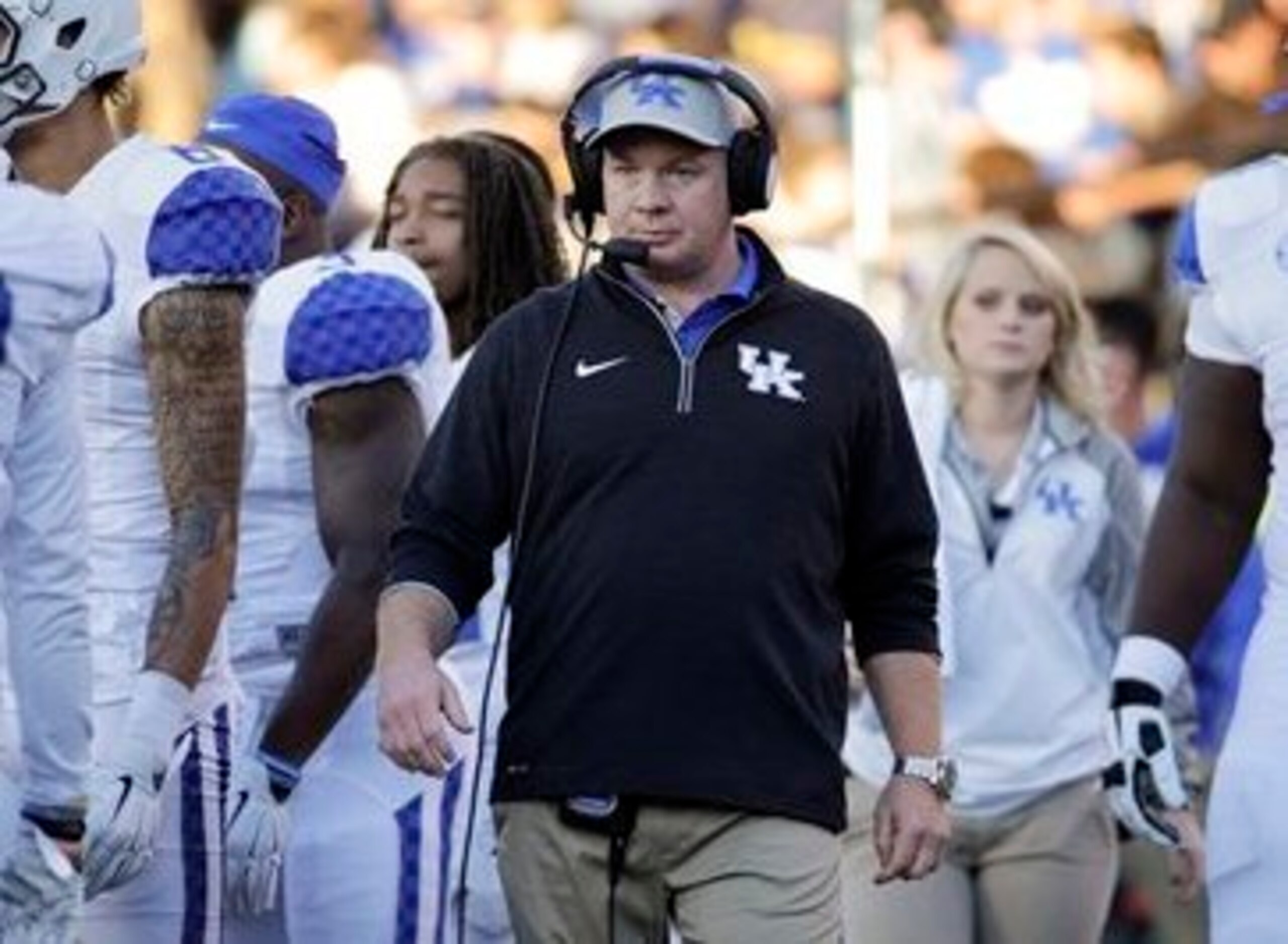 Kentucky head coach Mark Stoops