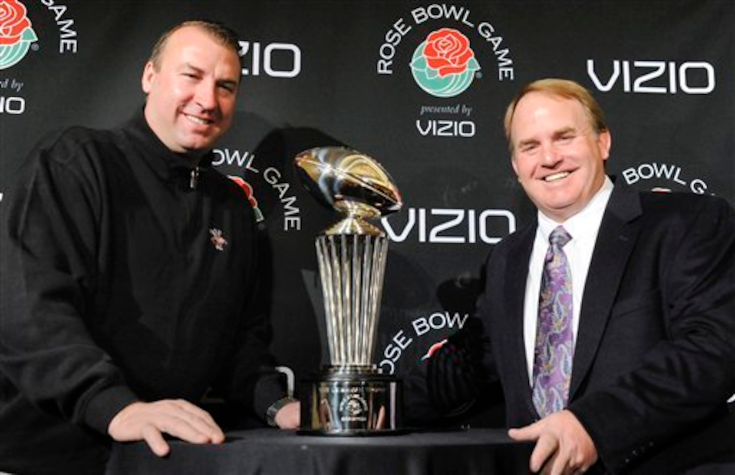 Current Arkansas HC Bret Bielema and TCU HC Gary Patterson