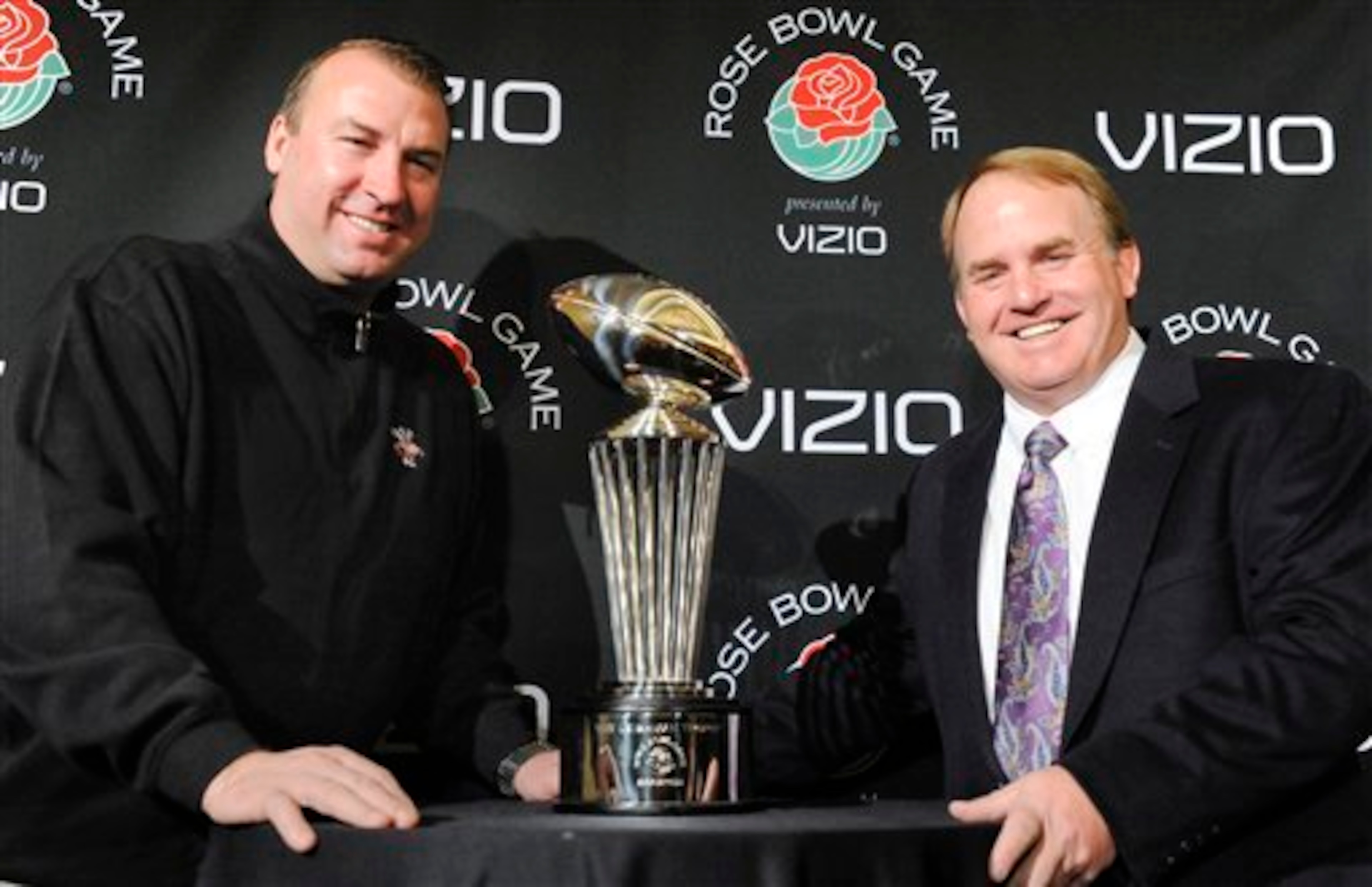 Current Arkansas HC Bret Bielema and TCU HC Gary Patterson