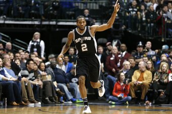 Kawhi Leonard is not only making his first All-Star Game appearance this weekend, but he's starting for the Western Conference.