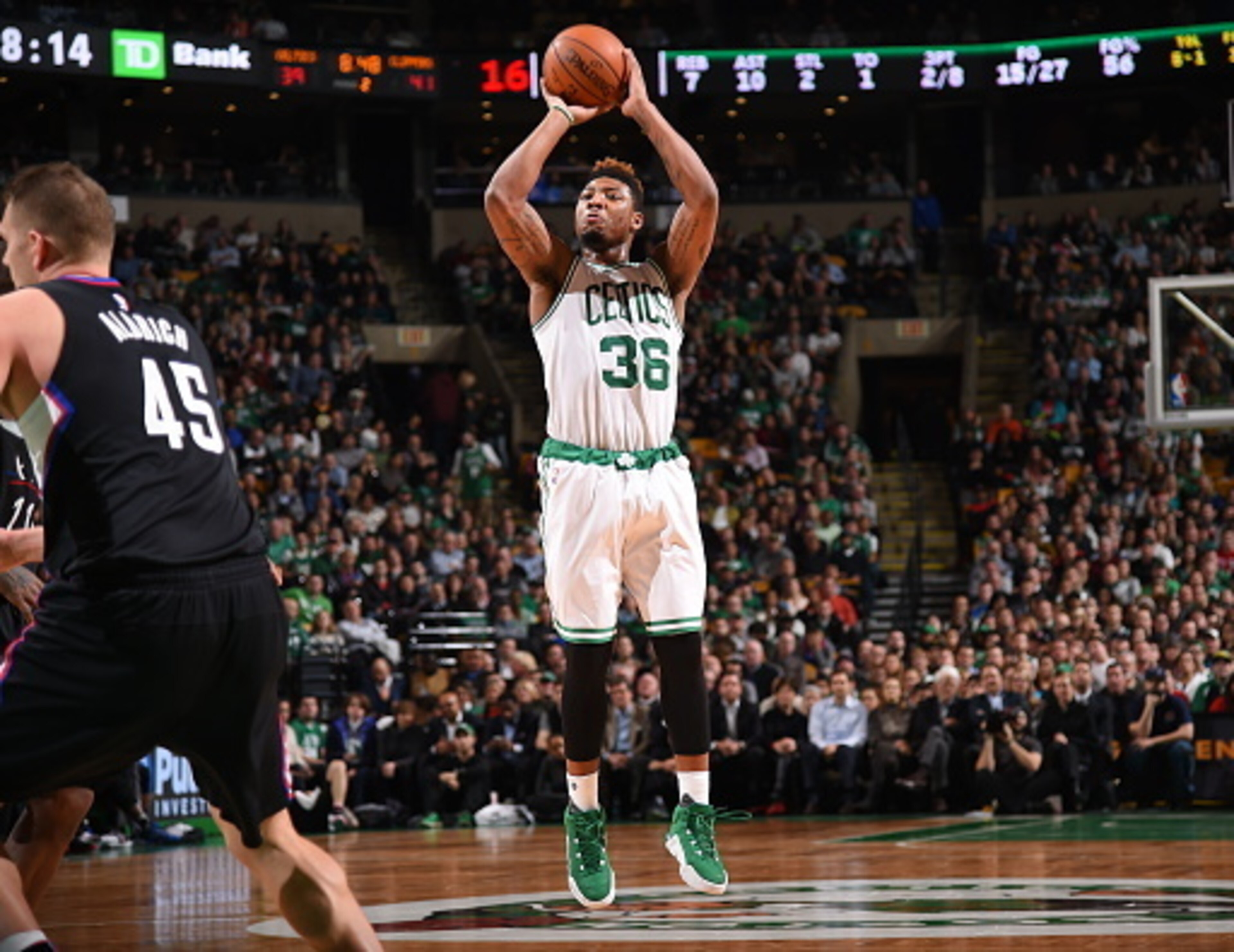 Marcus Smart is one of the many key young pieces for the Boston Celtics and their bright future.