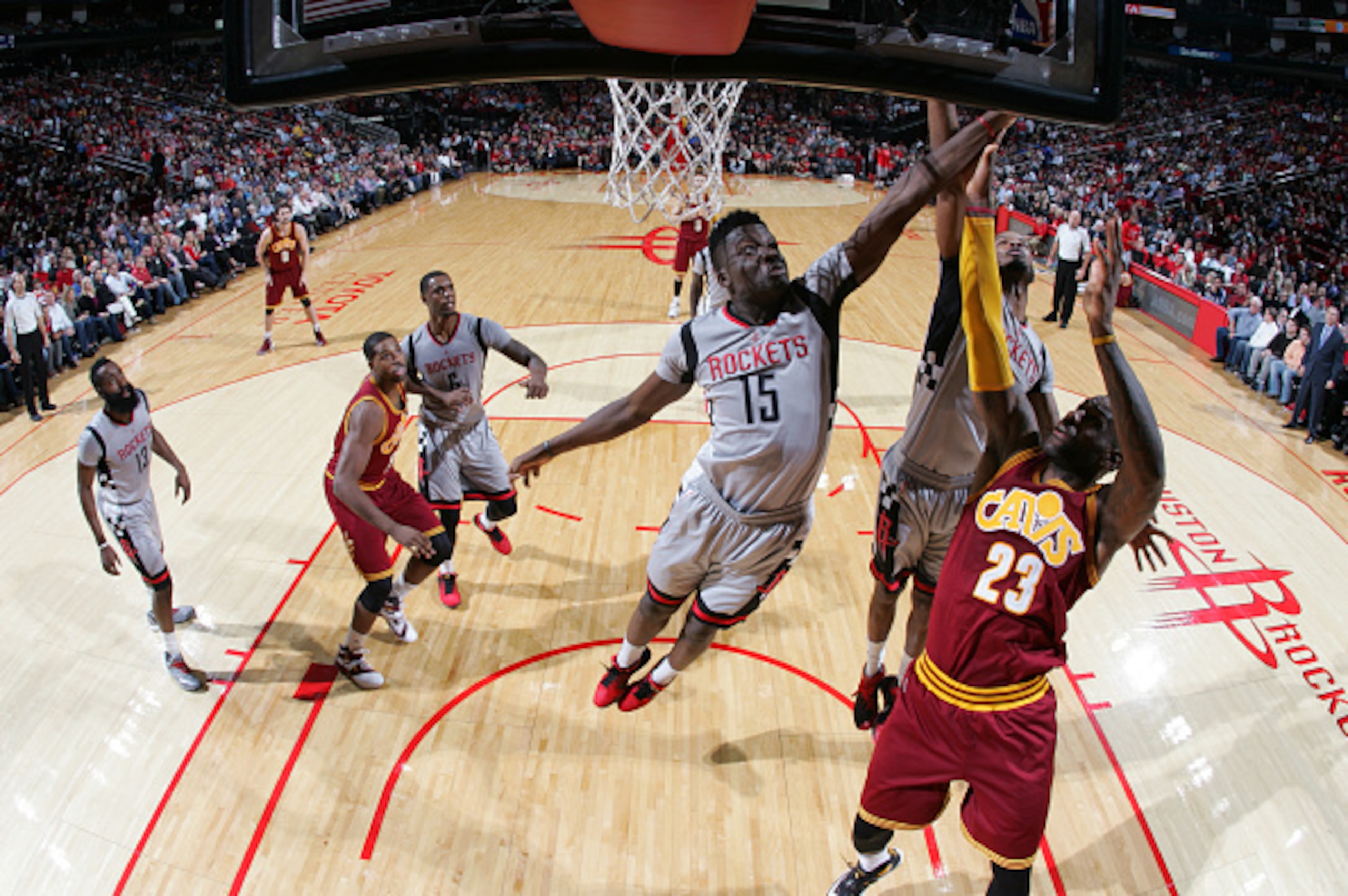 Clint Capela will play for the World in the Rising Stars Challenge on Friday night.