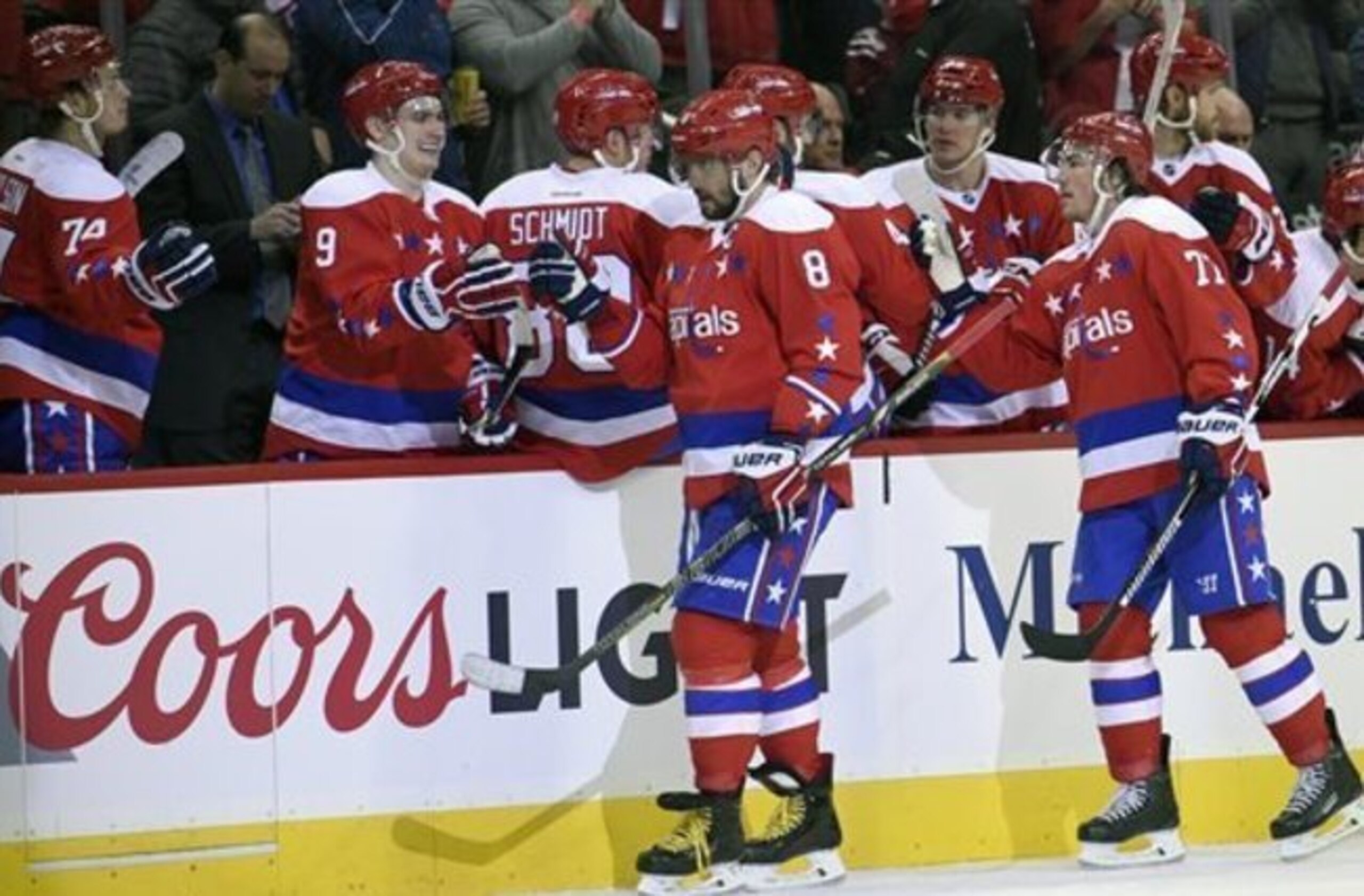 Led by captain Alex Ovechkin, the Washington Capitals are dominating this season's standings.