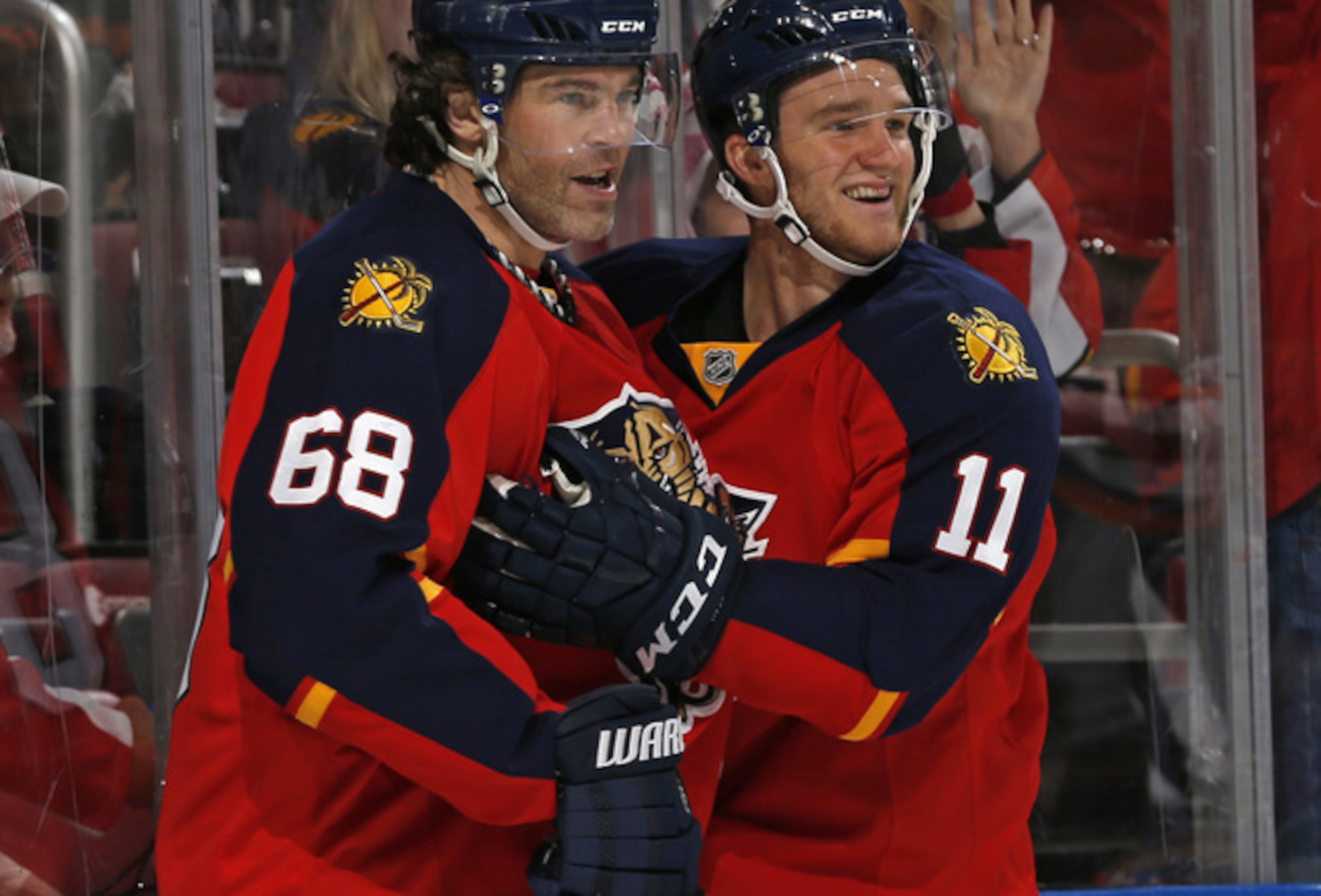 With veterans like Jaromir Jagr and rising talent like Jonathan Huberdeau, the Florida Panthers have surged toward the top of the Atlantic Division standings.