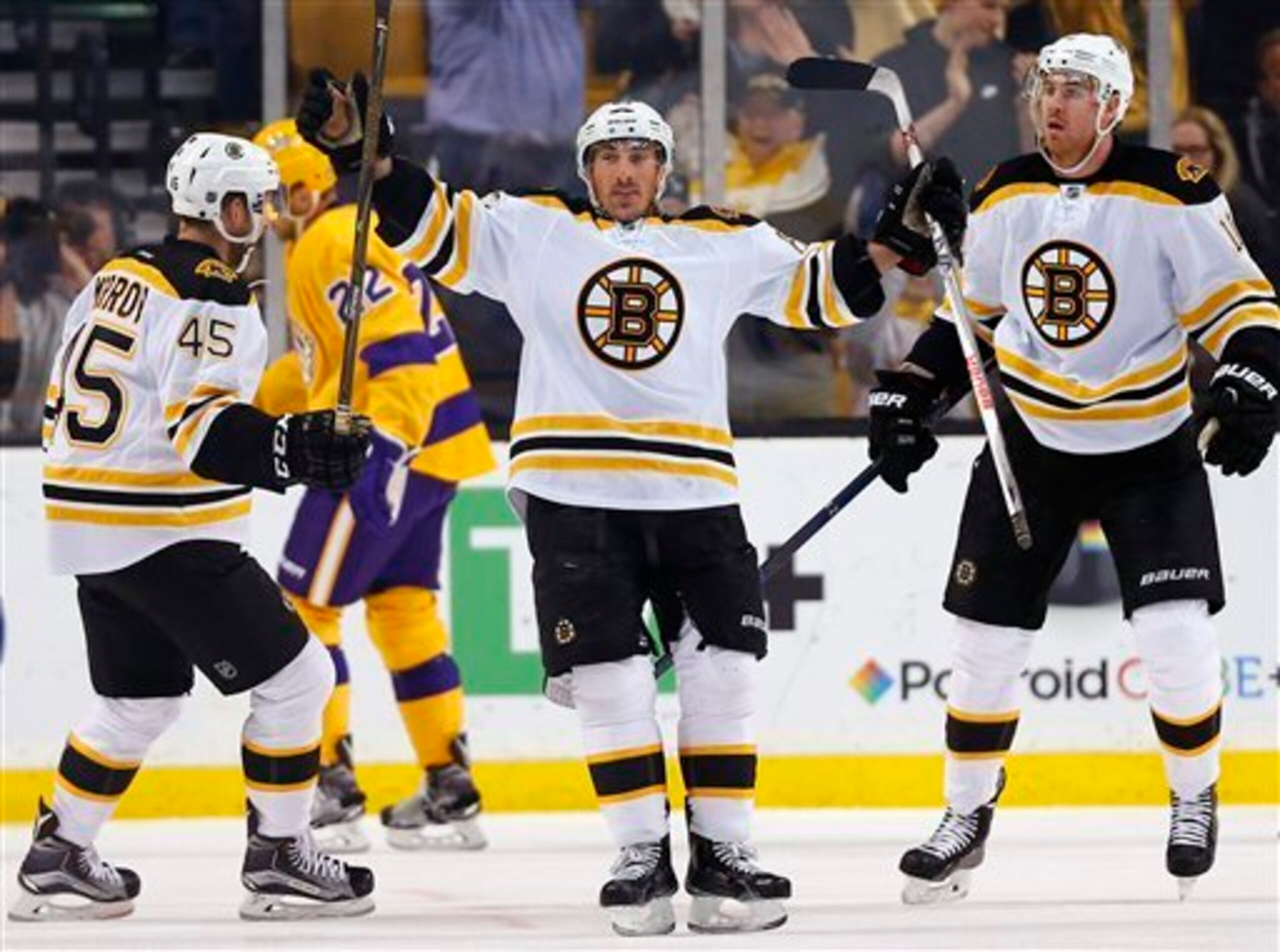 The Boston Bruins are battling to retain a playoff berth in the Eastern Conference.