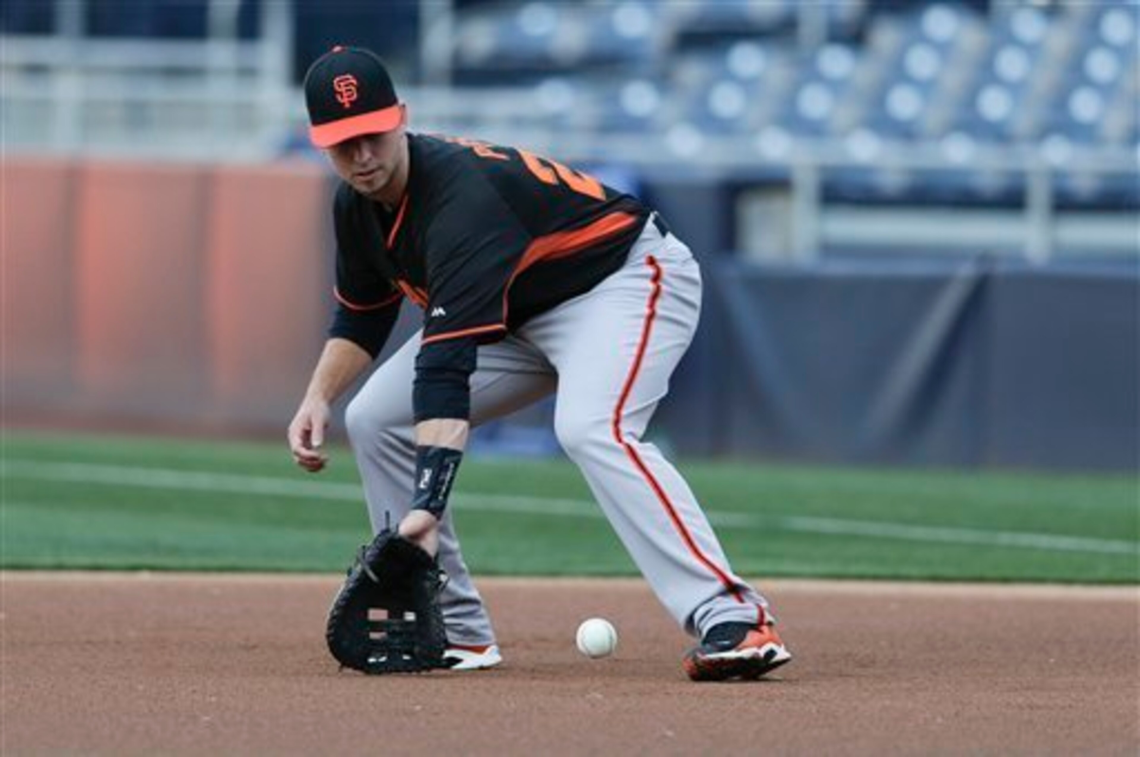 Time at first base and potentially DH could do wonders for Buster Posey's offensive stats. Time at first base and potentially DH could do wonders for Buster Posey's offensive stats.