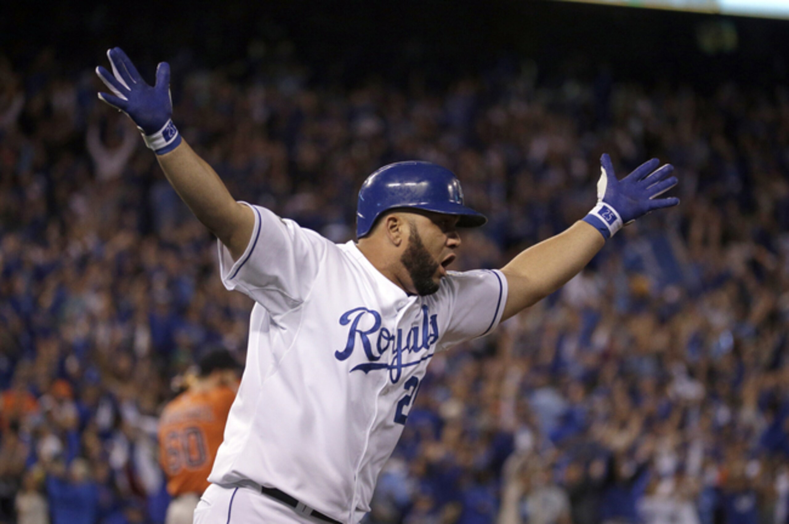 Kendrys Morales drove in at least 100 runs for the second time in his career in 2015.