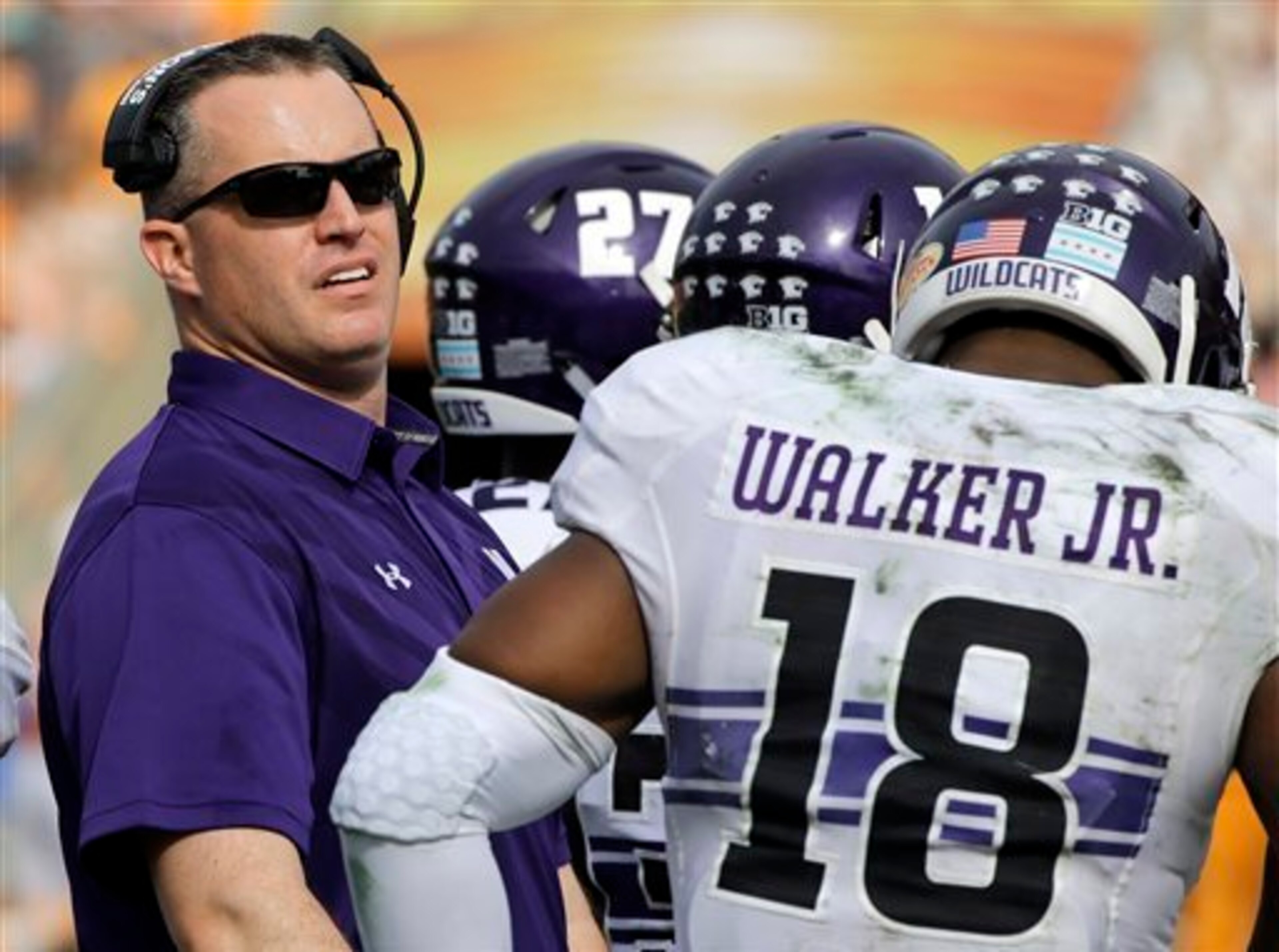 Pat Fitzgerald has built a solid career at Northwestern. Pat Fitzgerald has built a solid career at Northwestern.