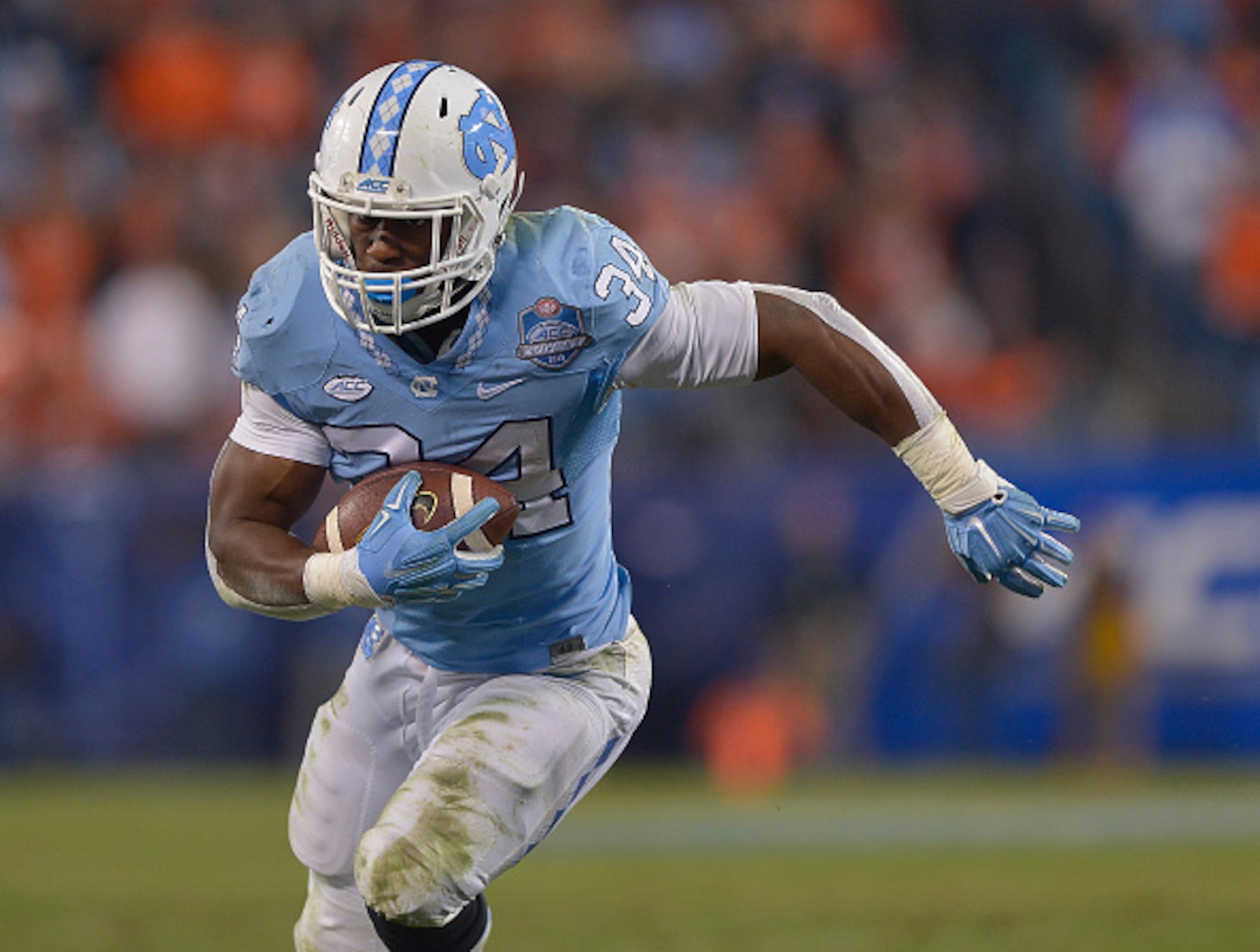 North Carolina RB Elijah Hood