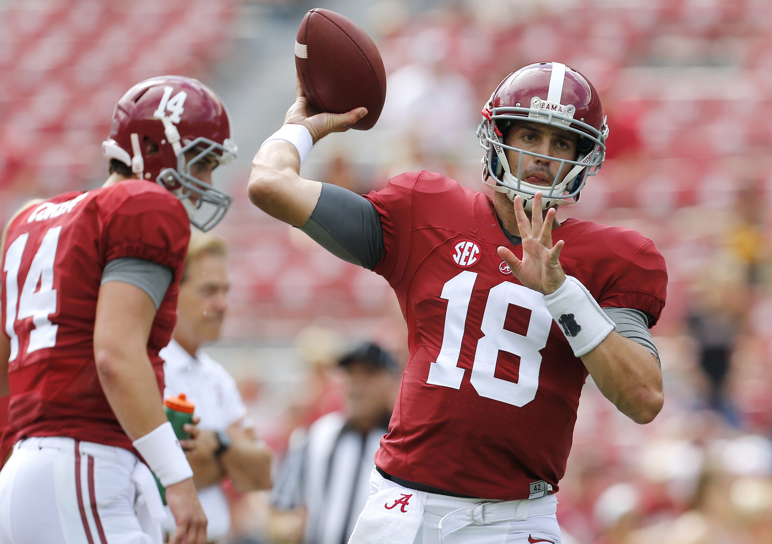 Cooper Bateman will be part of another big quarterback competition at Alabama this spring.