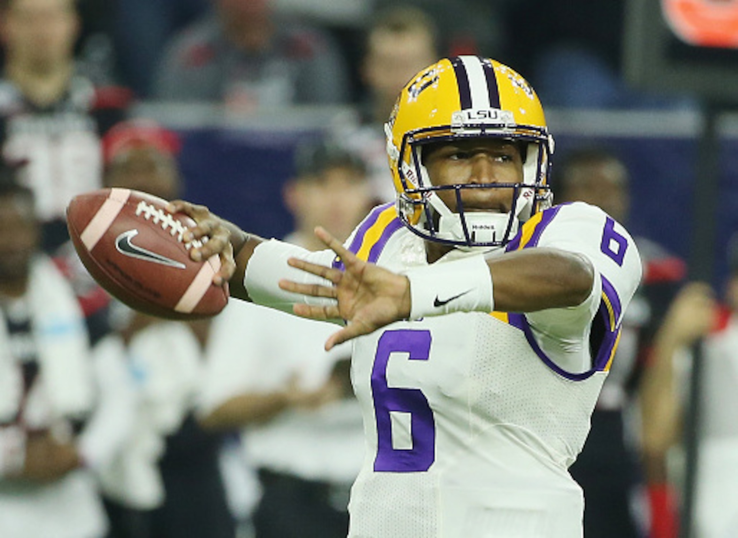 LSU QB Brandon Harris