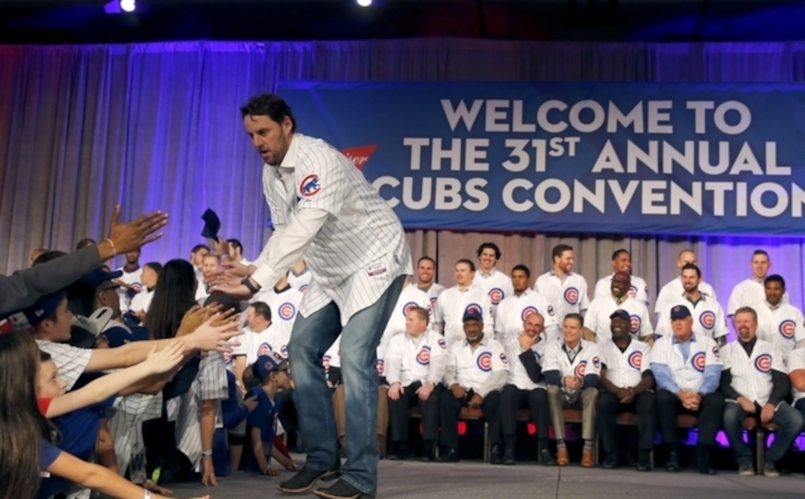 John Lackey pitched the fifth-most innings (218) in the NL last season. John Lackey pitched the fifth-most innings (218) in the NL last season.