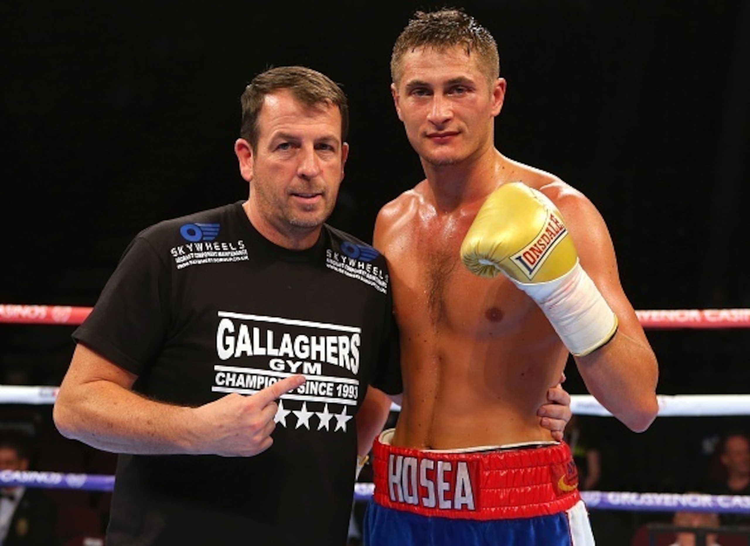 Hosea Burton is the cousin of heavyweight world champion Tyson Fury.