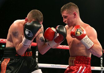 Ryan Burnett (right) should not lack for support inside the Manchester Arena.