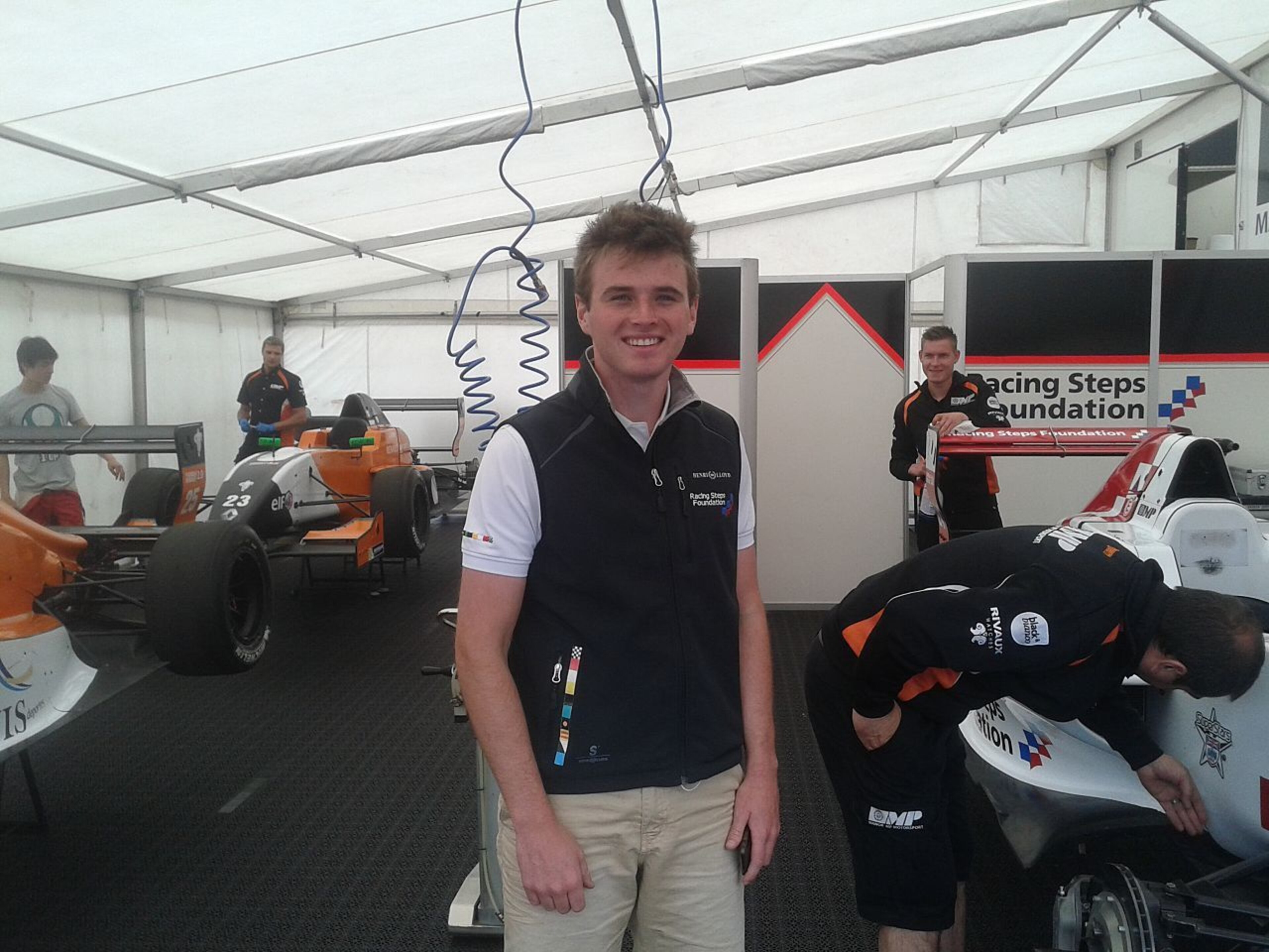 Oliver Rowland in 2013.