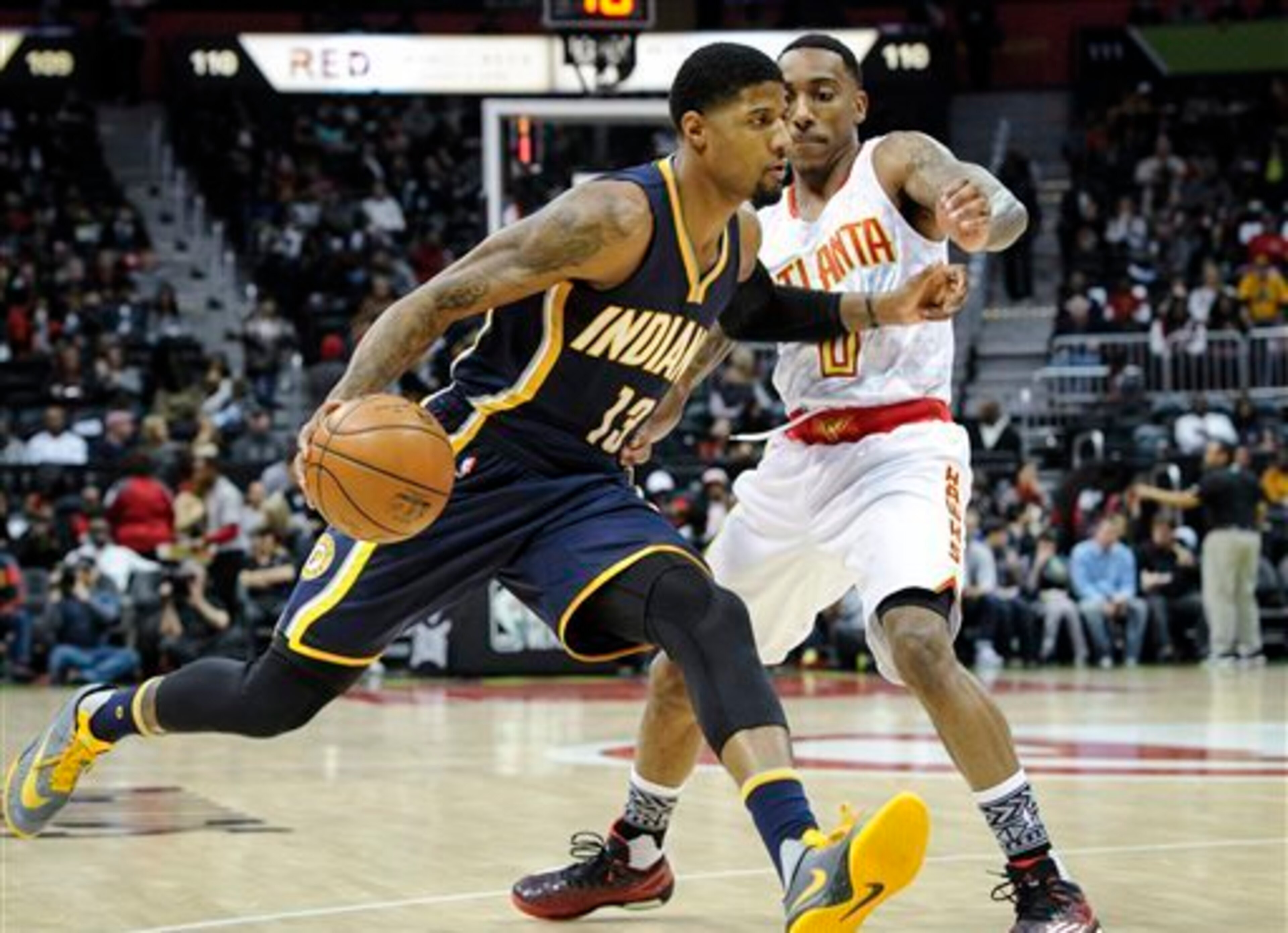 The Pacers are only ahead of eighth-place Charlotte by half a game. They need Paul George to be his early-season self down the stretch.