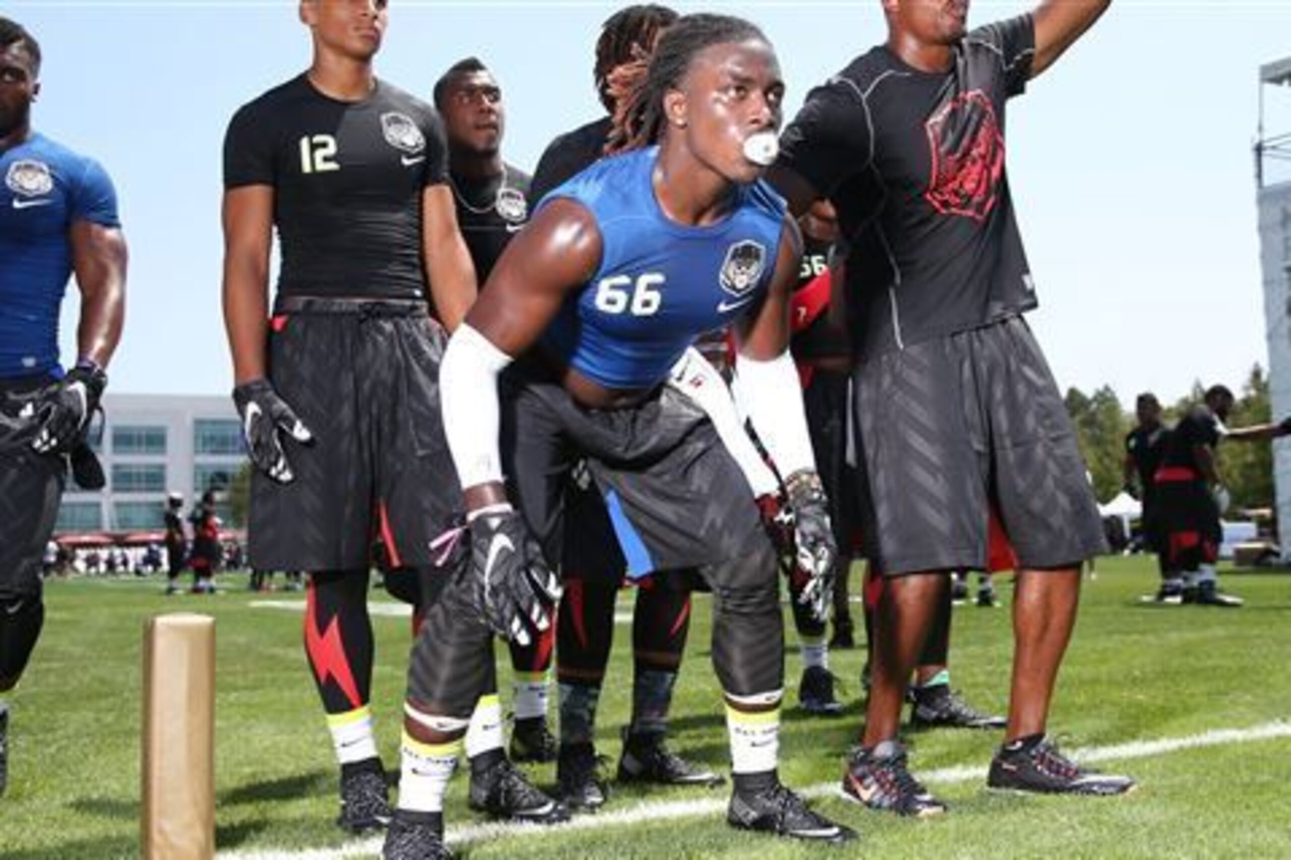 The top prospects in the 2017 class, such as 5-star OLB Dylan Moses, are among the hopefuls competing for an invite to The Opening in July. The top prospects in the 2017 class, such as 5-star OLB Dylan Moses, are among the hopefuls competing for an invite to The Opening in July.