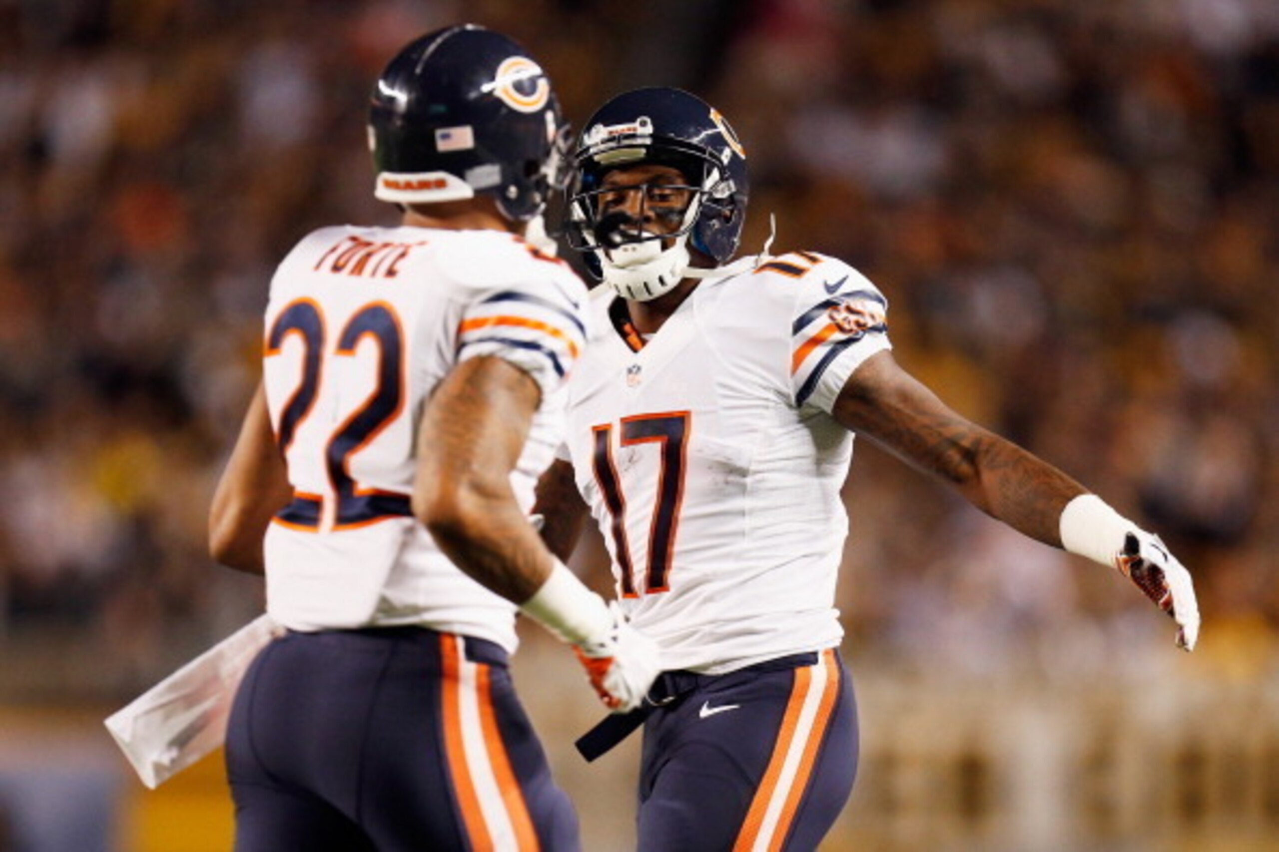Both Matt Forte and Alshon Jeffery find themselves in free agency, but only one of them is likely to return to Chicago.