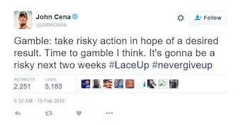 Will John Cena return in time for WrestleMania 32?