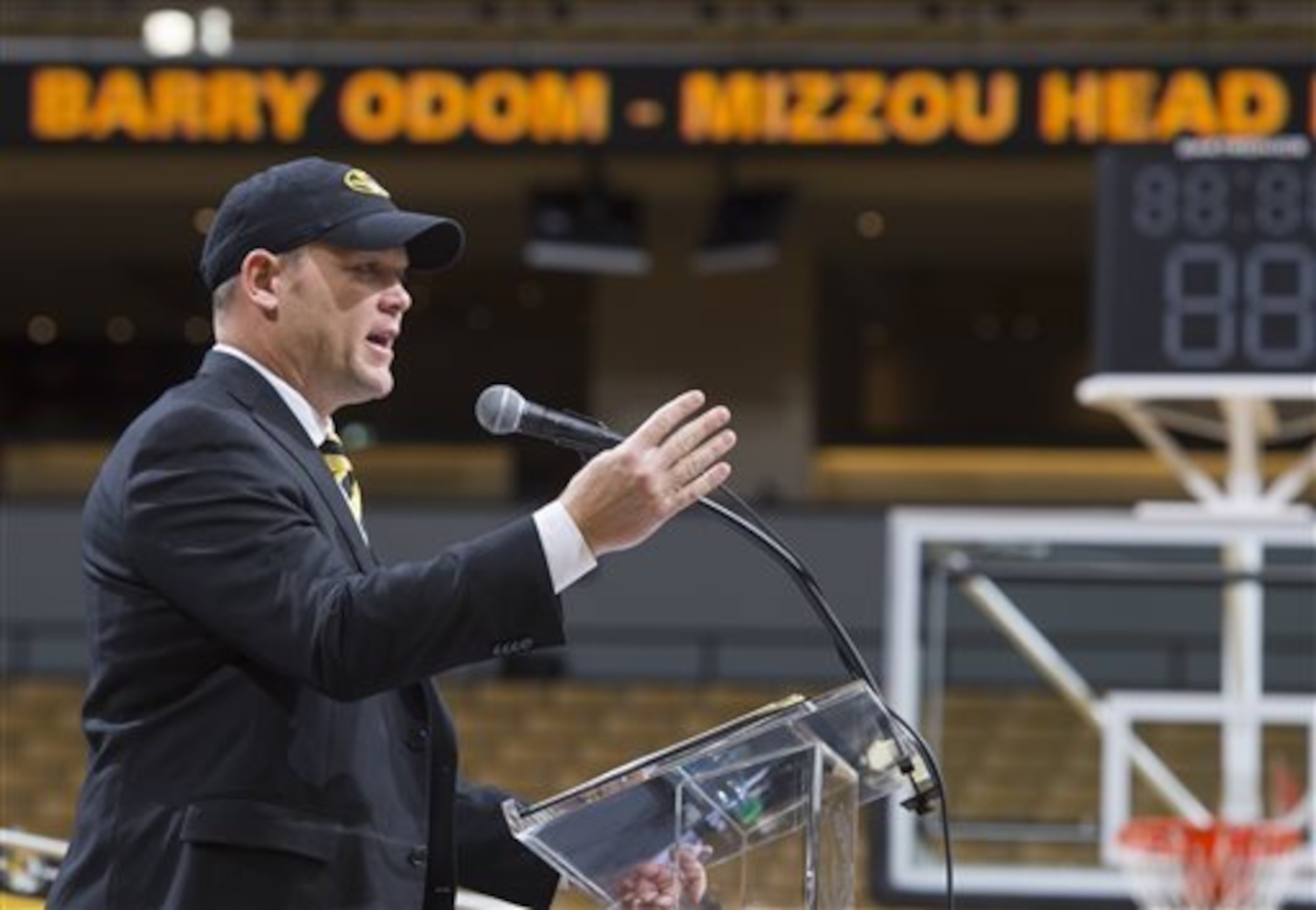 Missouri head coach Barry Odom Missouri head coach Barry Odom