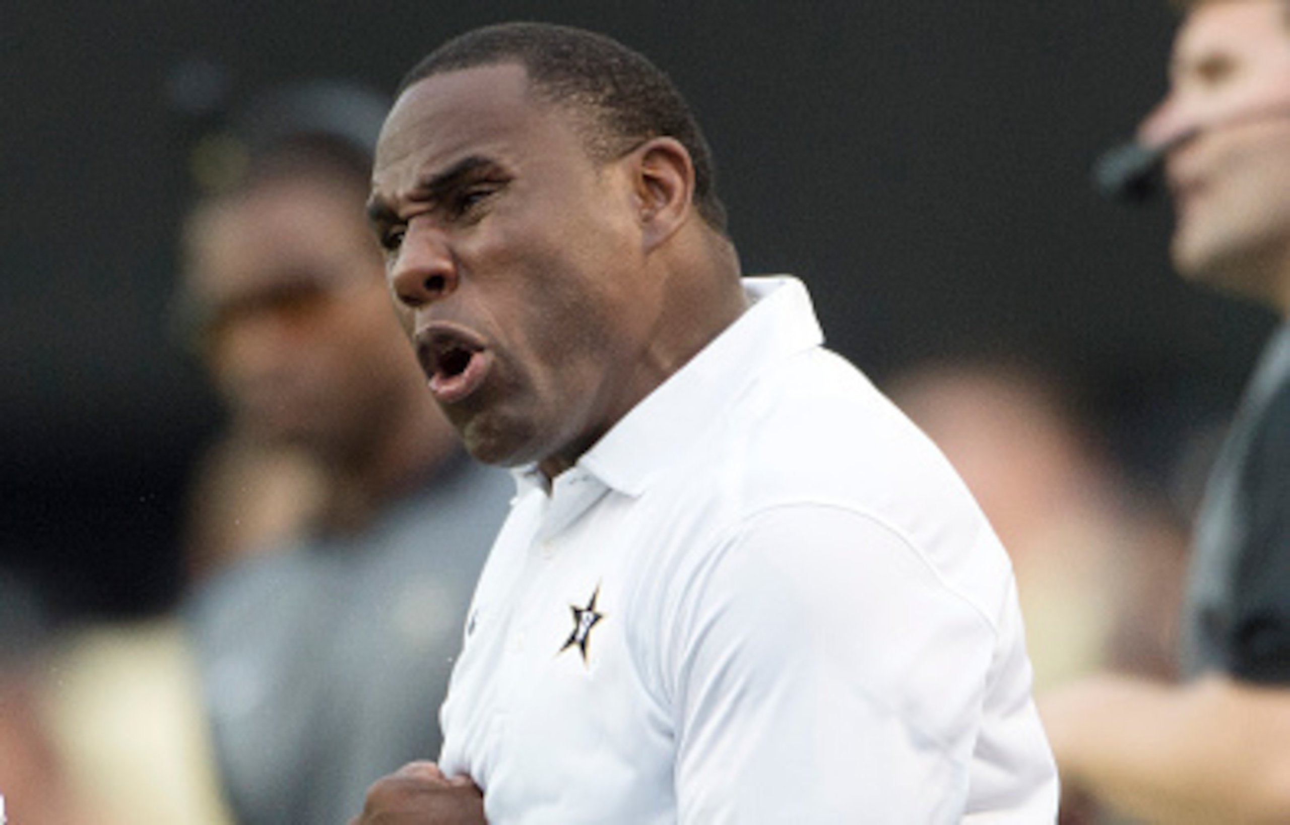 Vanderbilt head coach Derek Mason