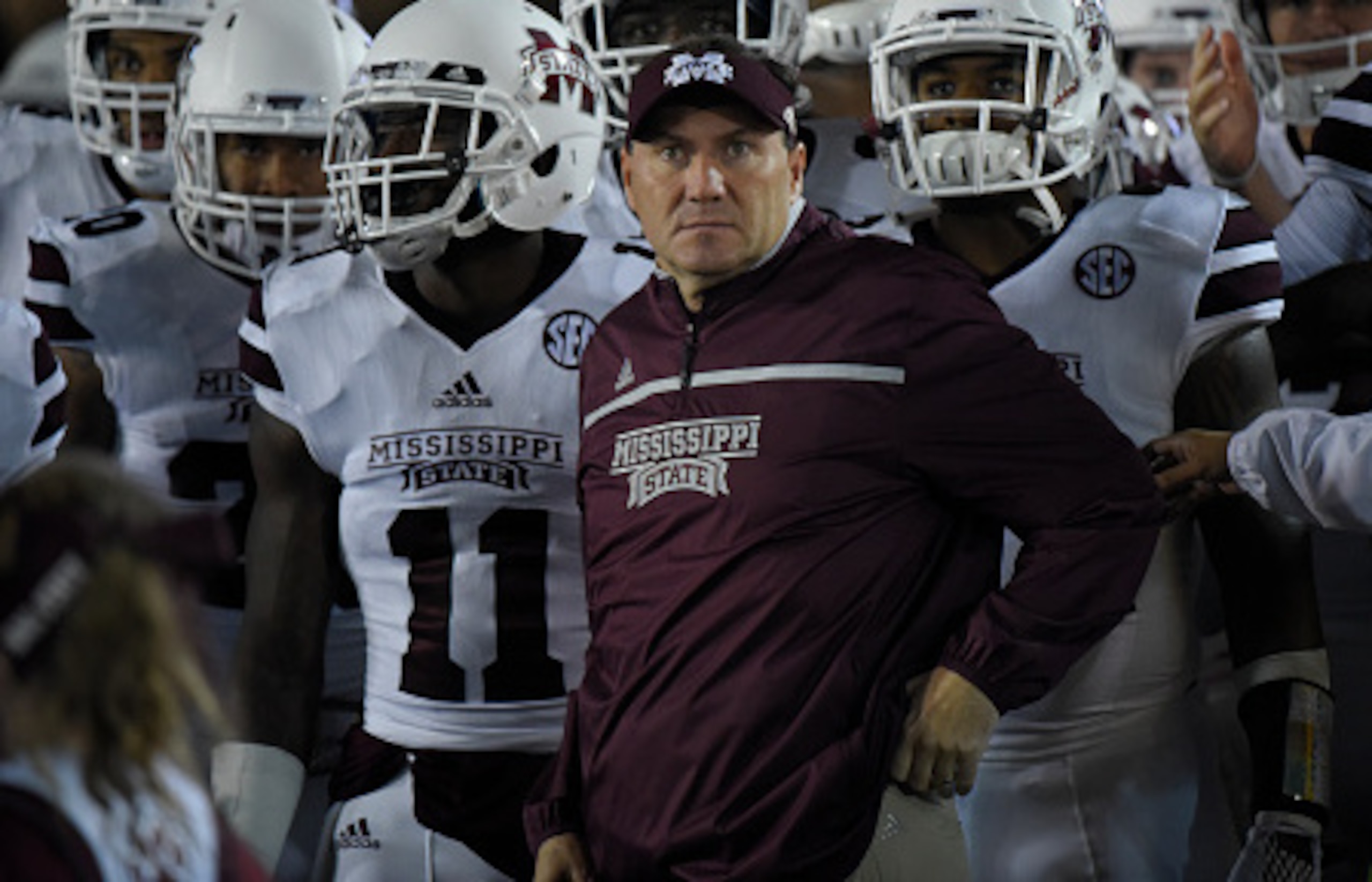 Mississippi State head coach Dan Mullen