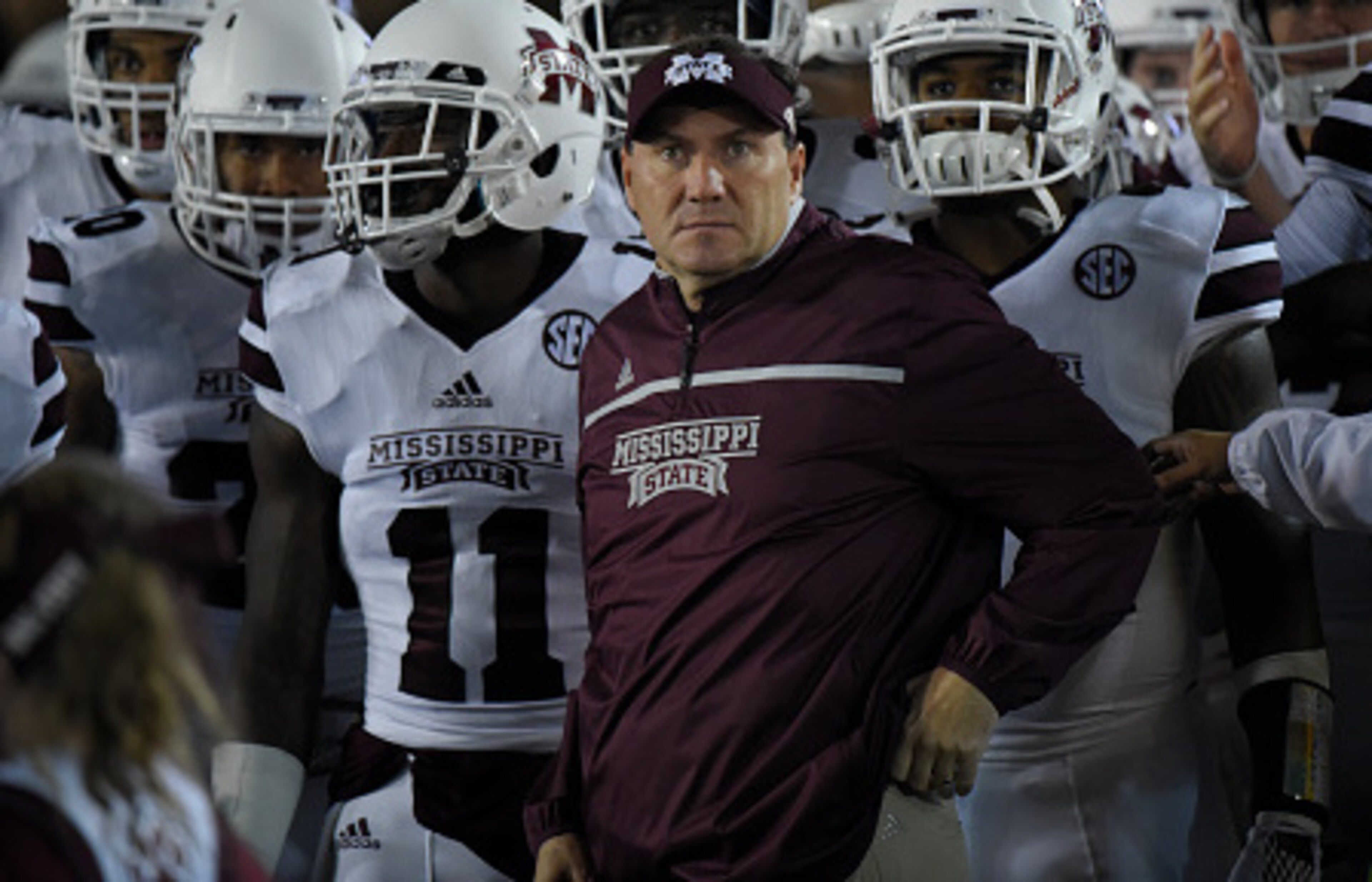 Mississippi State head coach Dan Mullen Mississippi State head coach Dan Mullen