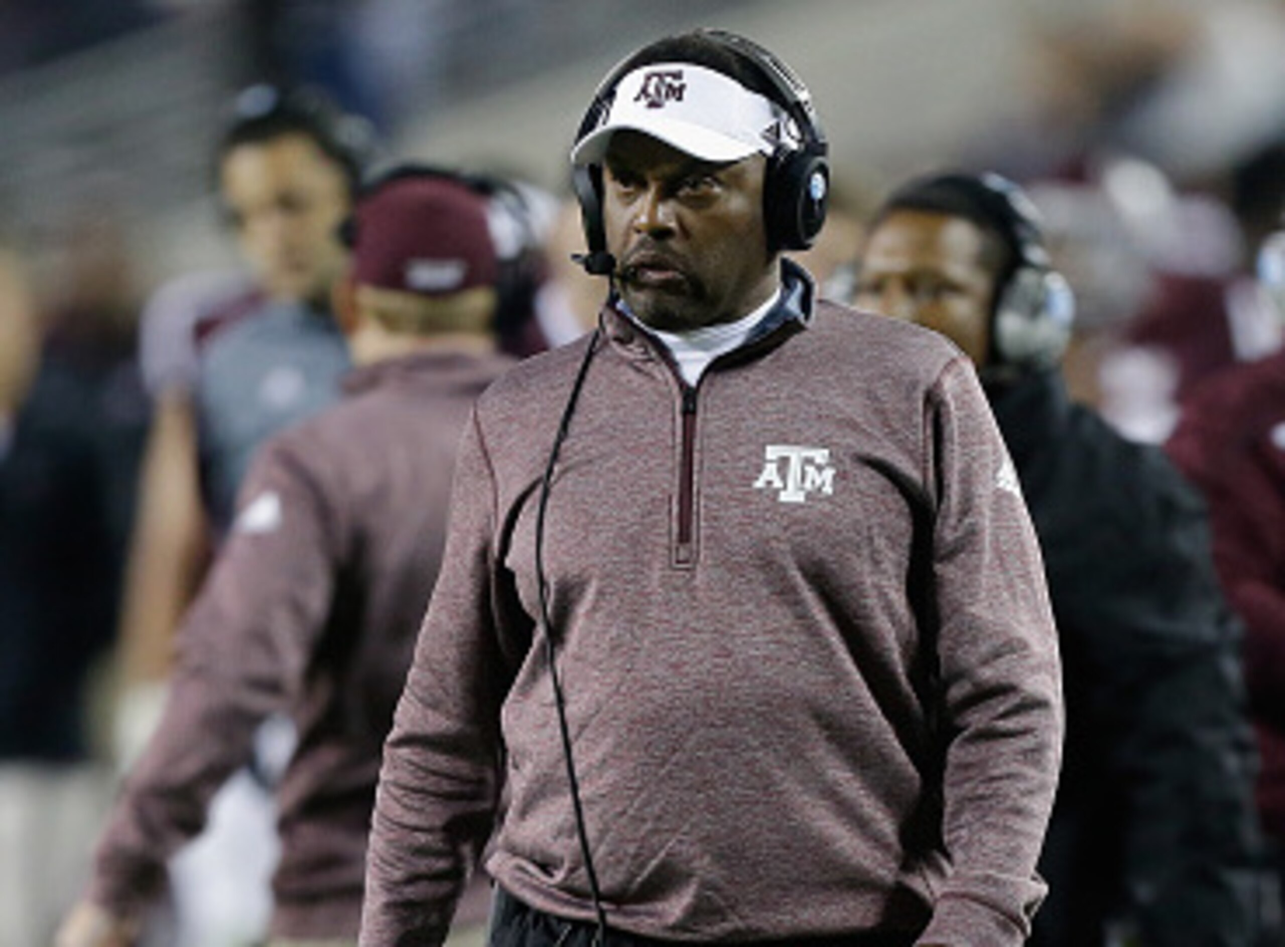 Texas A&M head coach Kevin Sumlin