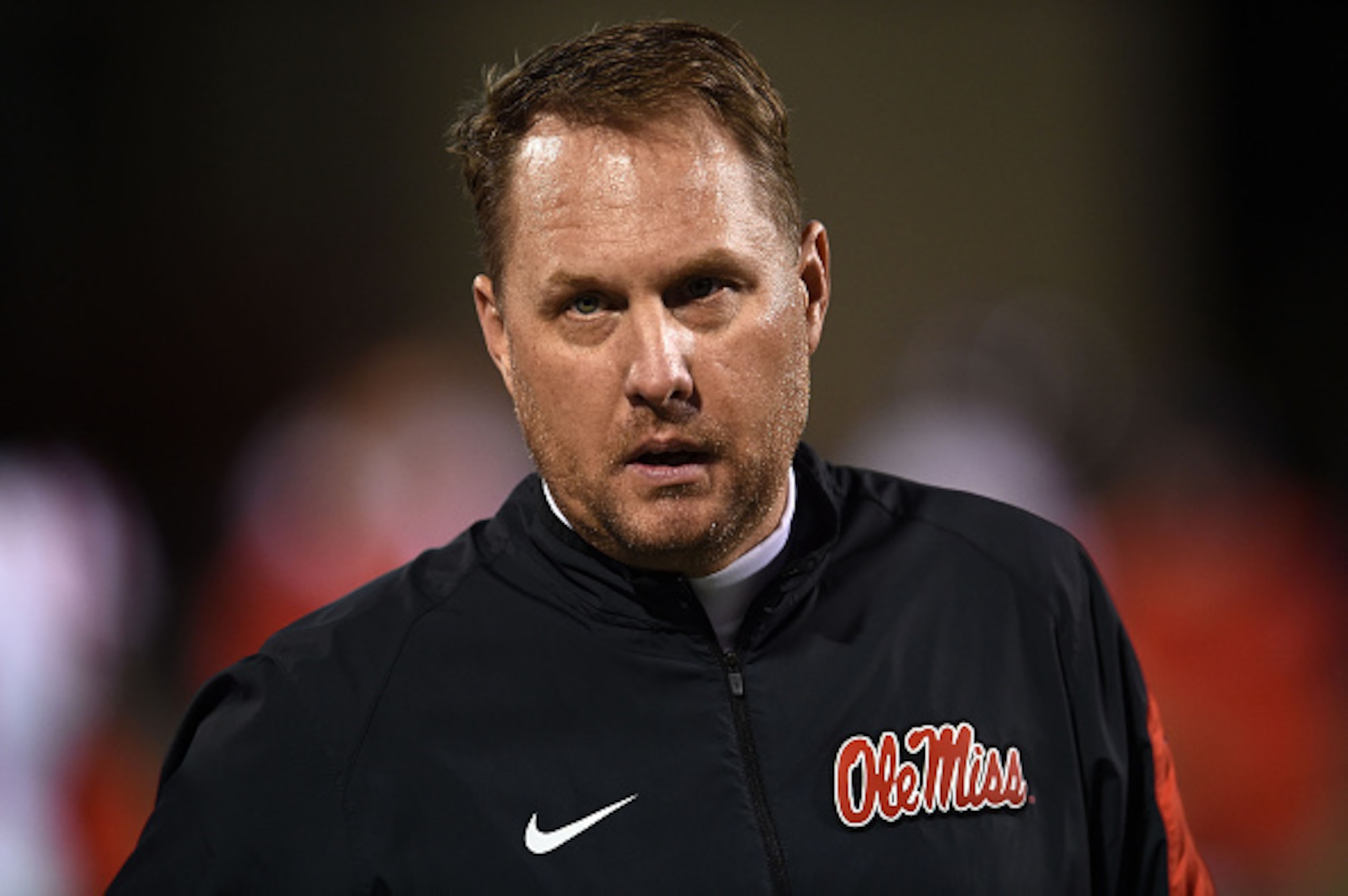 Ole Miss head coach Hugh Freeze