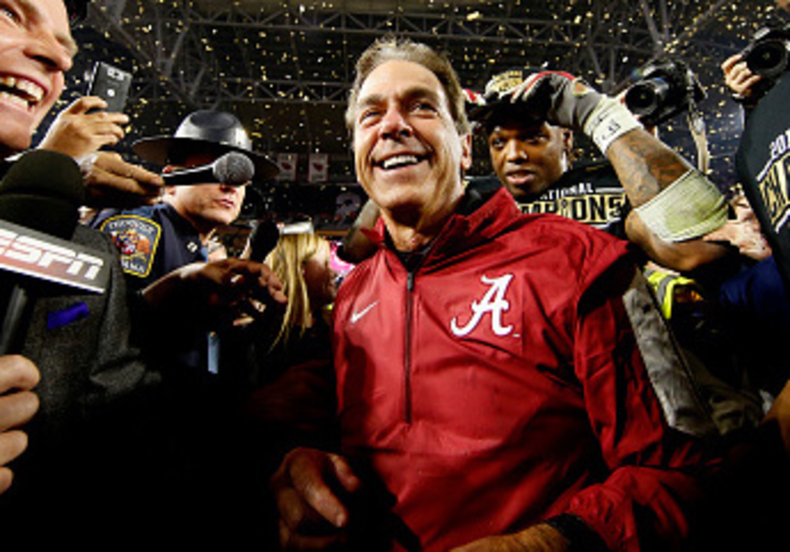 Alabama RB Nick Saban