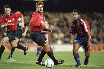 Romario was let go far too quickly by Barcelona.