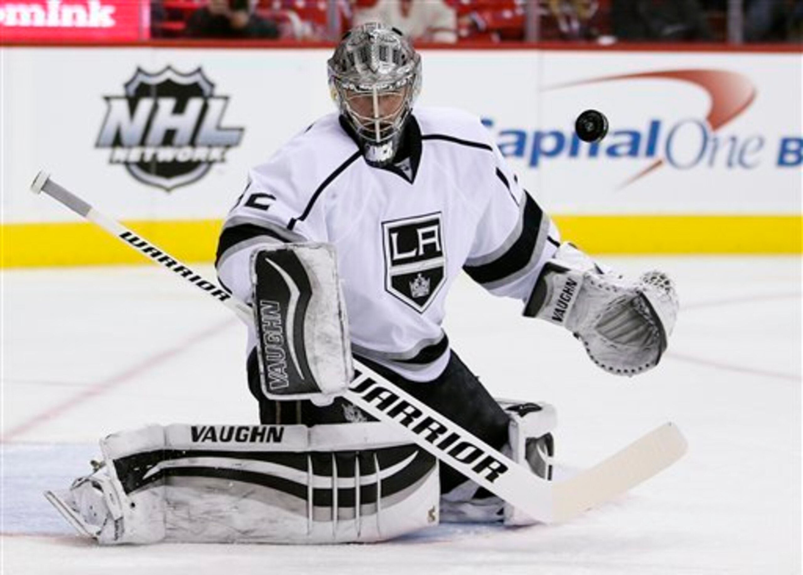 Jonathan Quick remains a reliable presence in goal for the Los Angeles Kings
