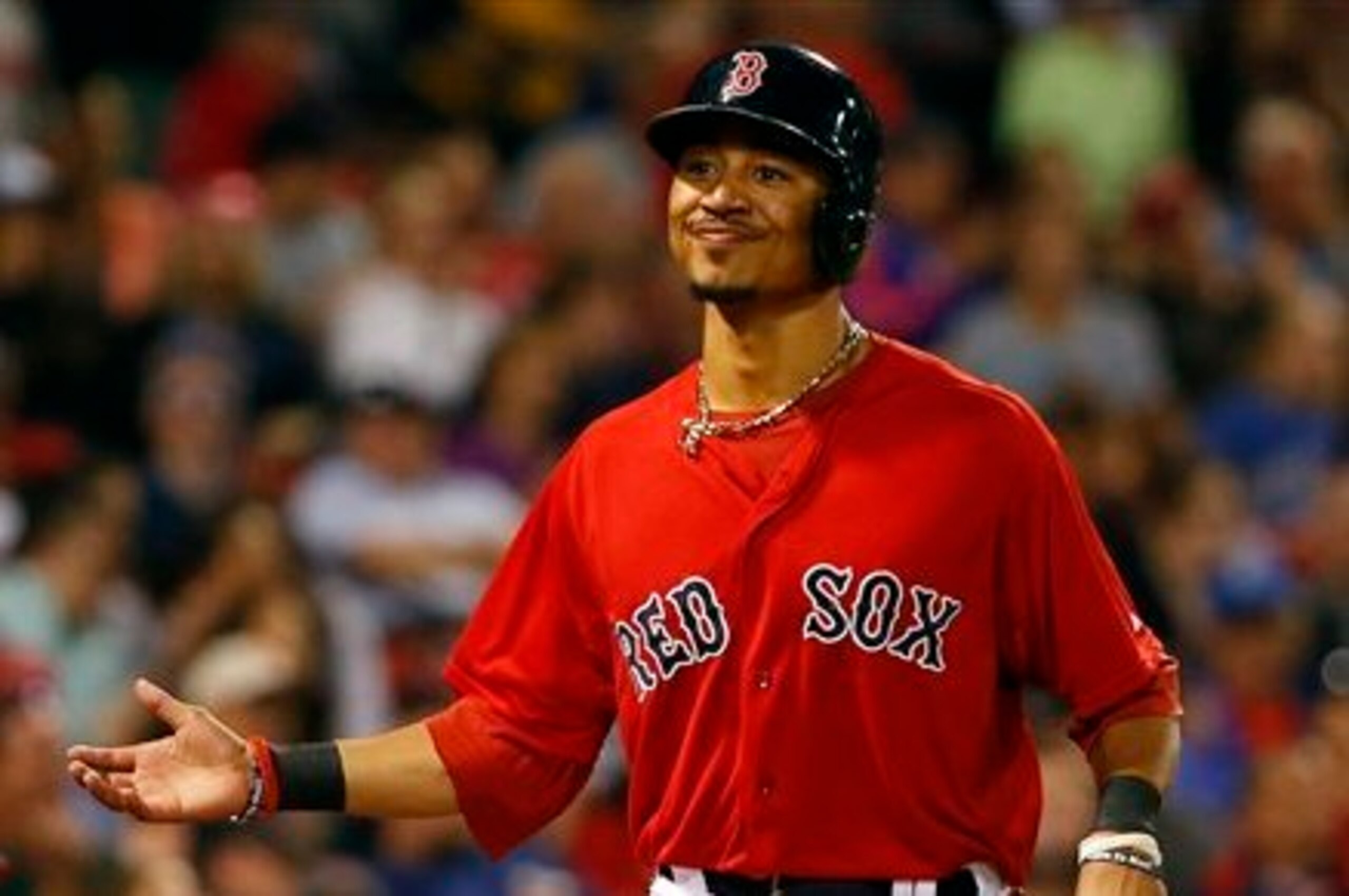 Mookie Betts is generating big-time buzz in Boston.