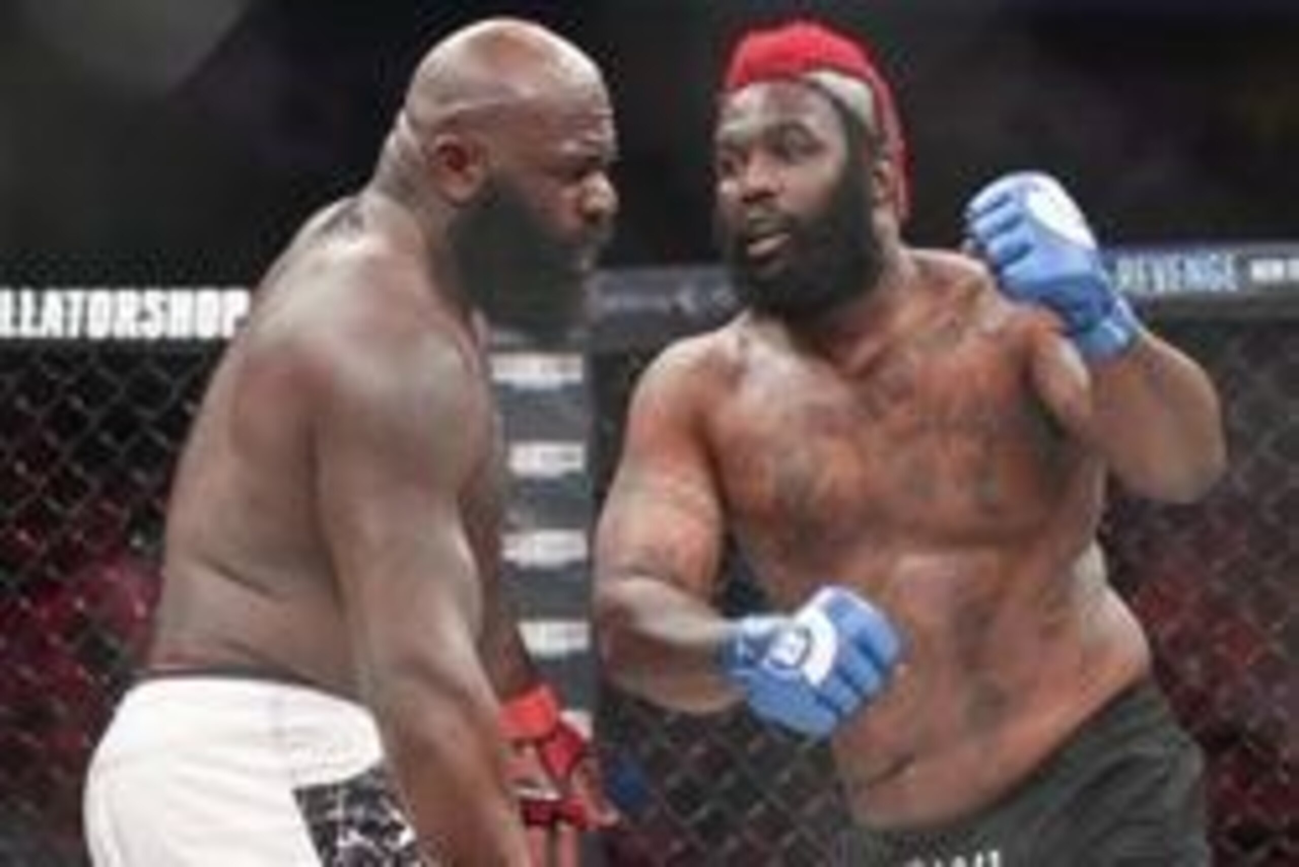 Kimbo Slice (left) and Dada 5000