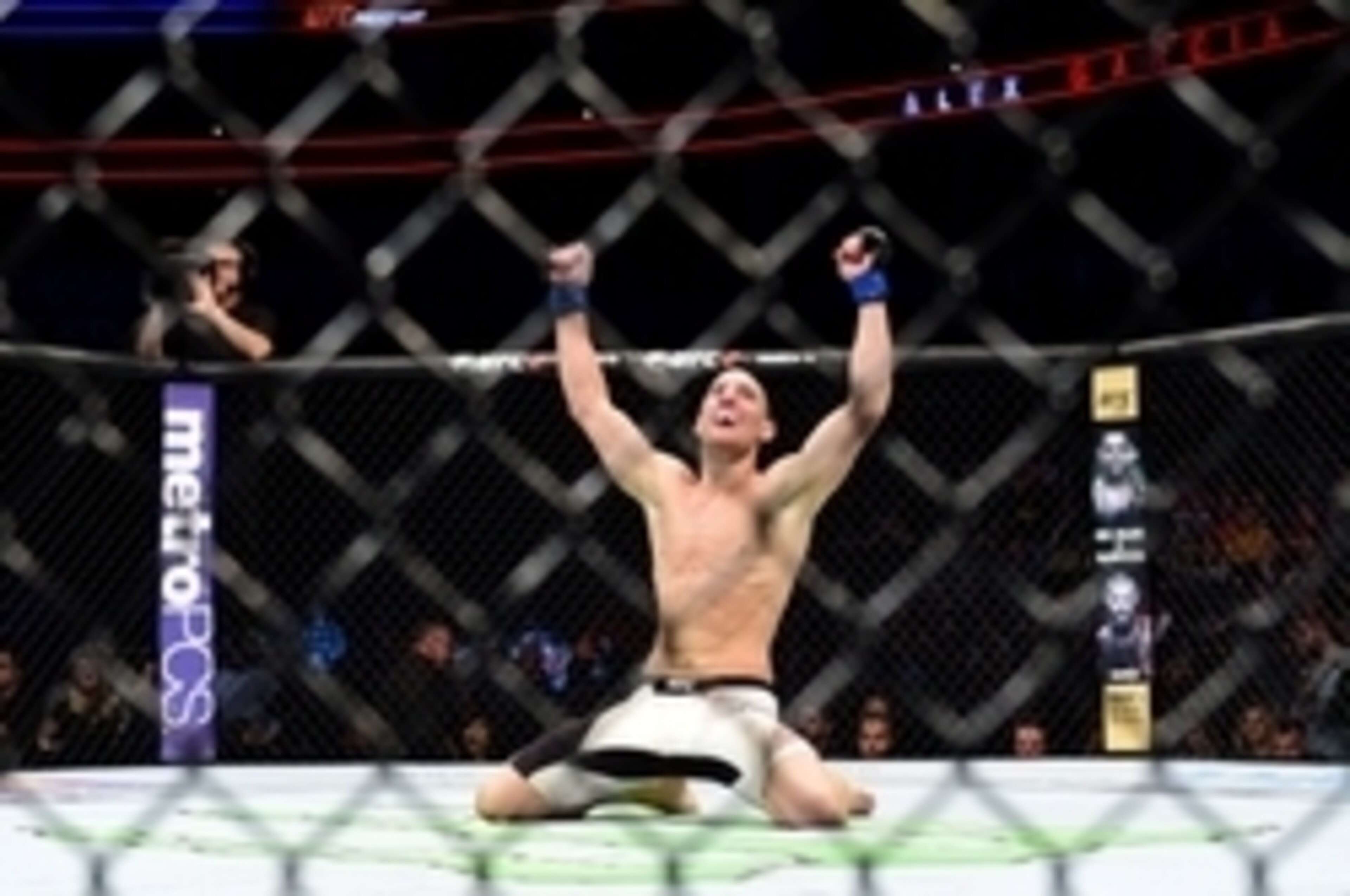 Sean Strickland at UFC Fight Night 83