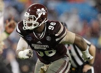 Former Mississippi State DL Chris Jones